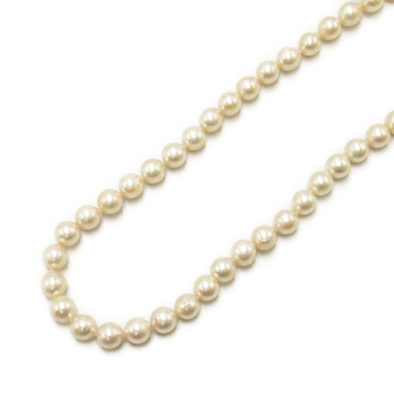 Akoya Pearl Necklace Jewelry SV/White