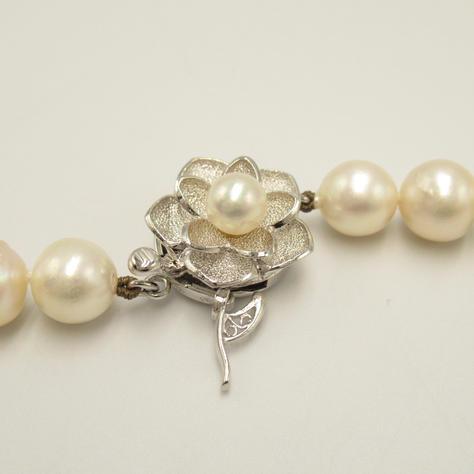 Akoya Pearl Necklace Jewelry SV/White