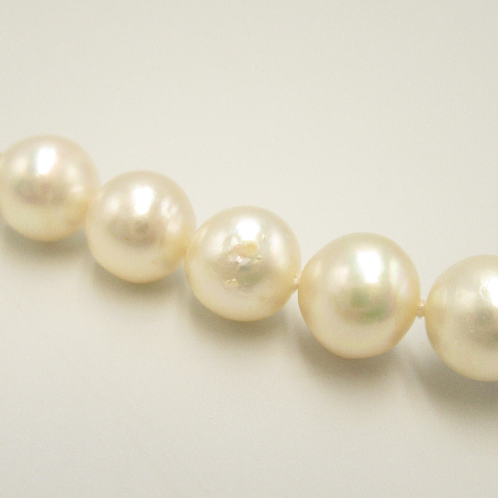 Akoya Pearl Necklace Jewelry SV/White