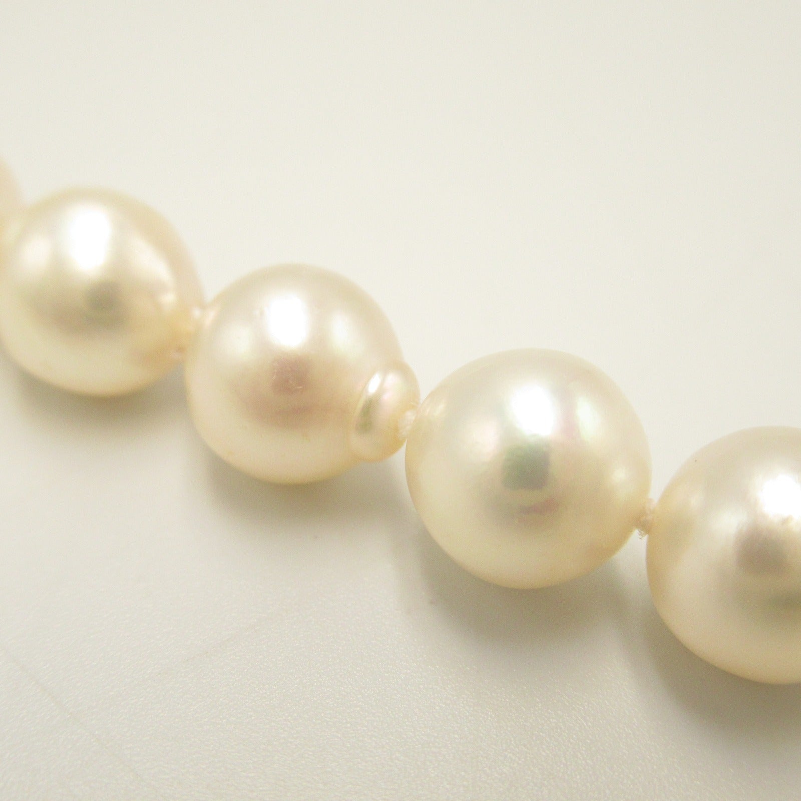 Akoya Pearl Necklace Jewelry SV/White