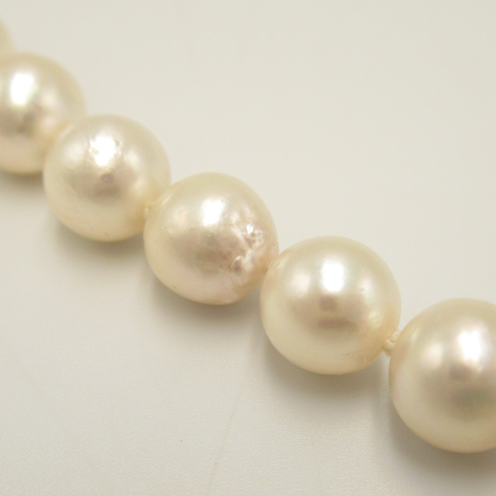 Akoya Pearl Necklace Jewelry SV/White