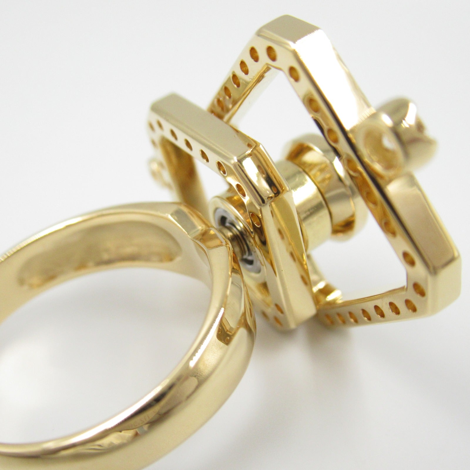 WALTHAM K18 Yellow Gold Diamond Ring