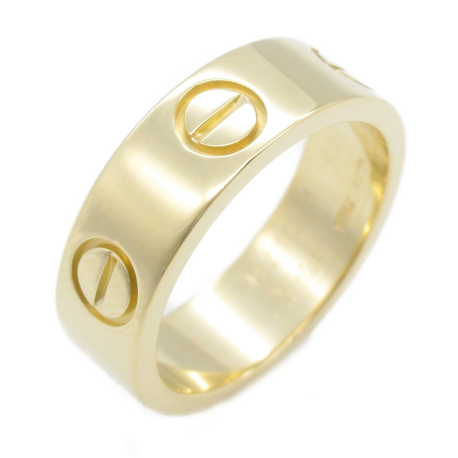 Cartier Love Ring K18 Yellow Gold Jewelry