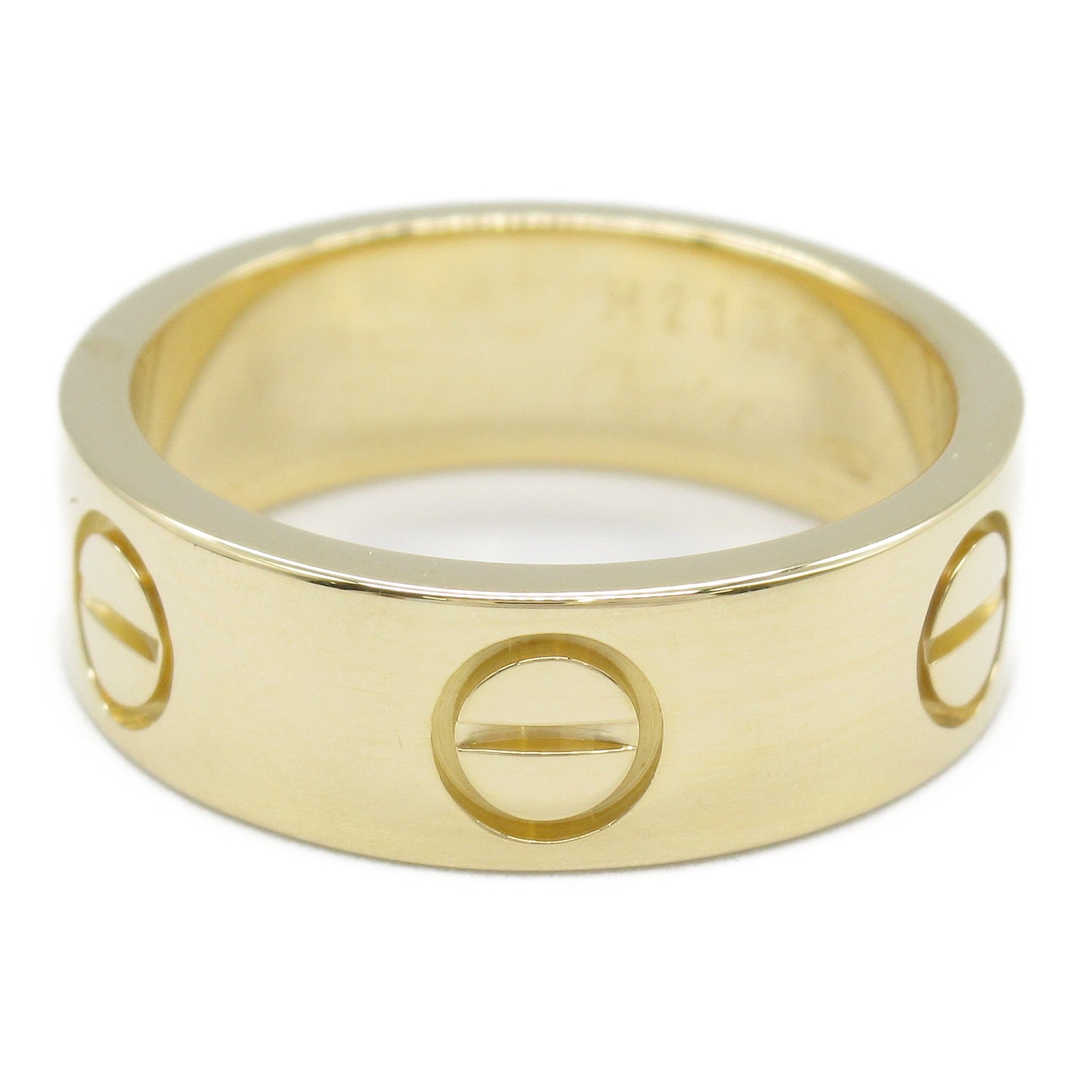 Cartier Love Ring K18 Yellow Gold Jewelry