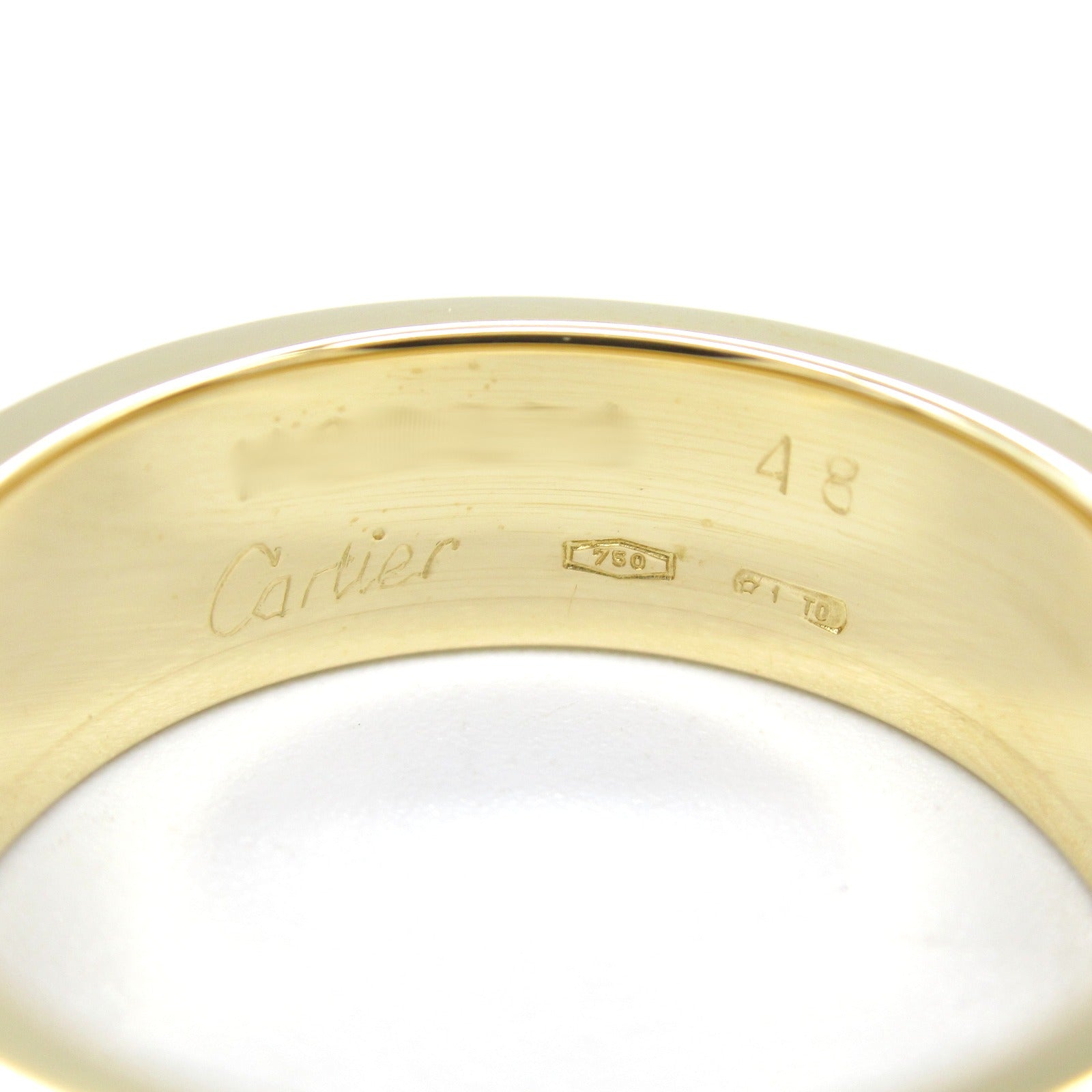 Cartier Love Ring K18 Yellow Gold Jewelry