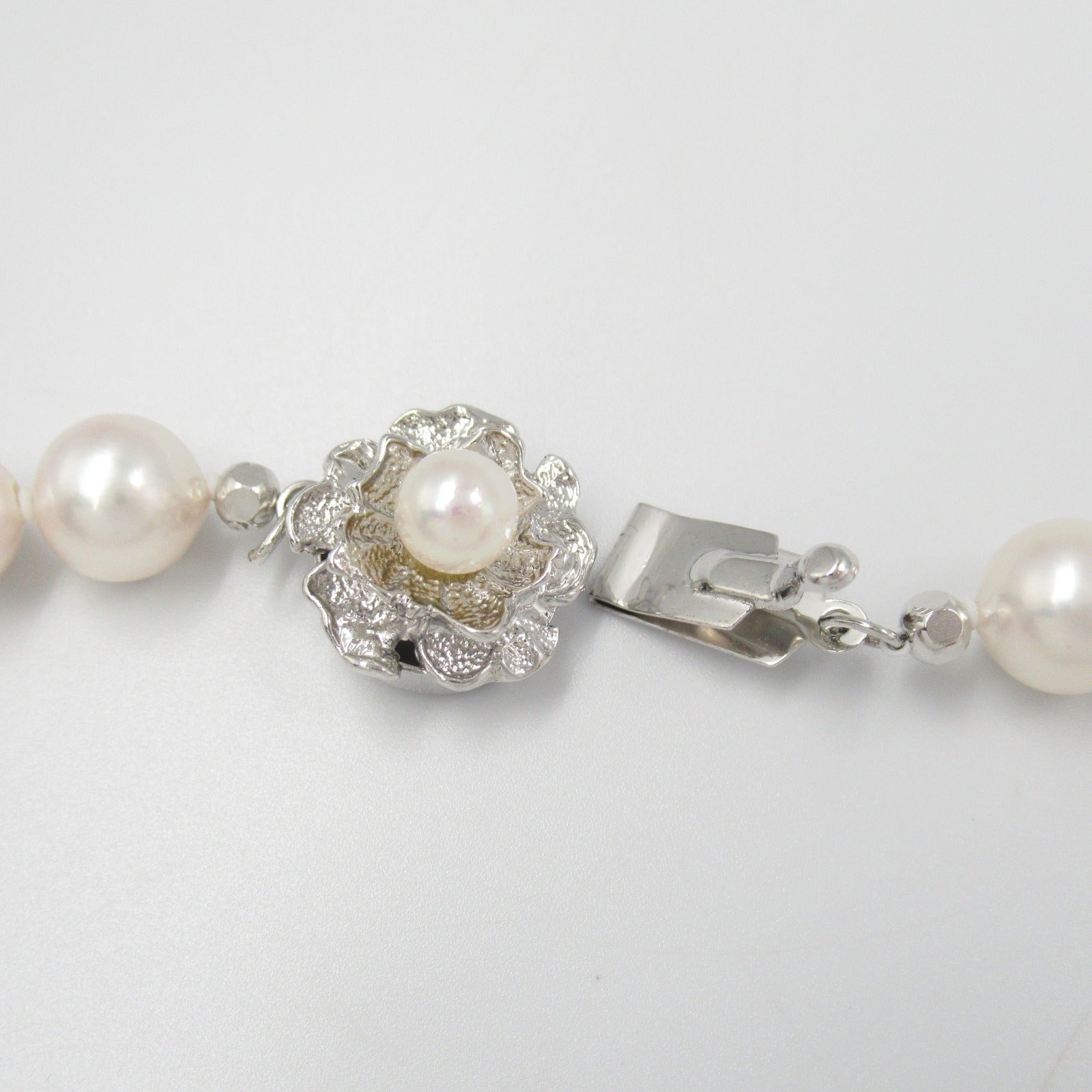 Jewelry Pearl Necklace Silver925 White