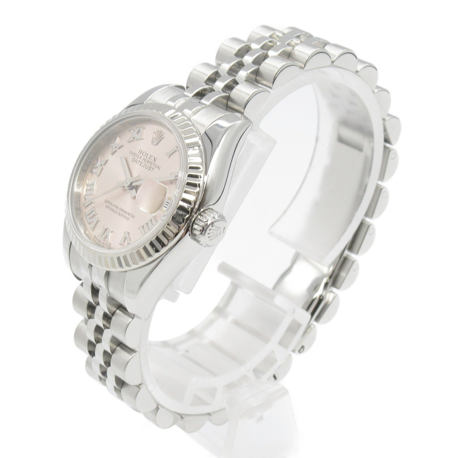 Rolex Datejust 179174 White Gold Stainless Steel Watch