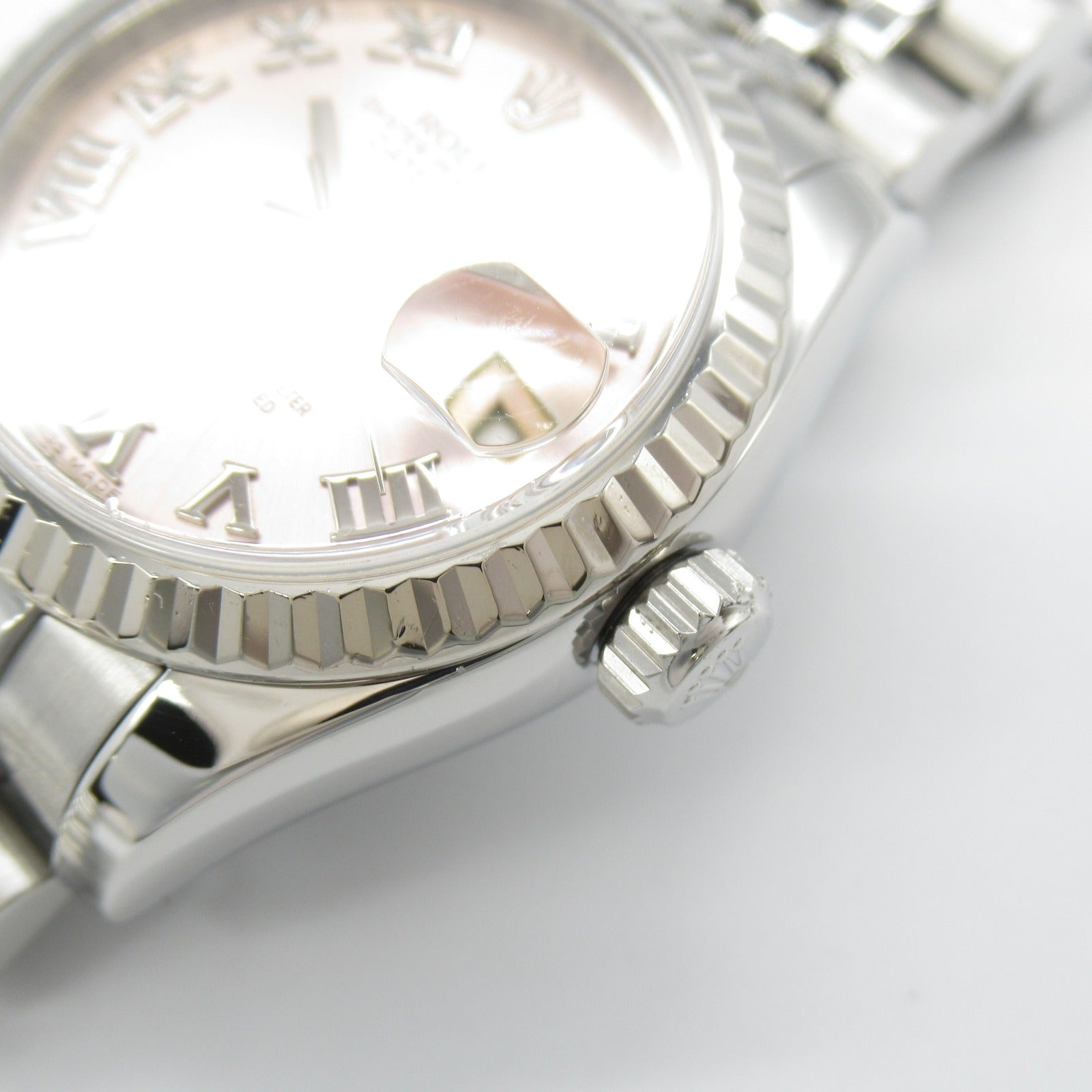 Rolex Datejust 179174 White Gold Stainless Steel Watch