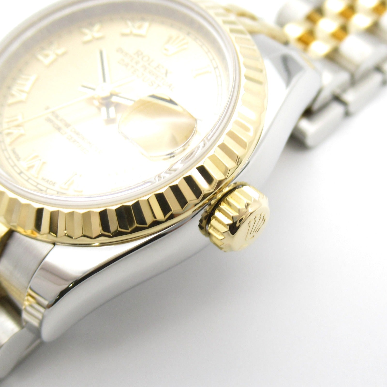 Rolex Datejust Watch 179173 Gold Stainless Steel