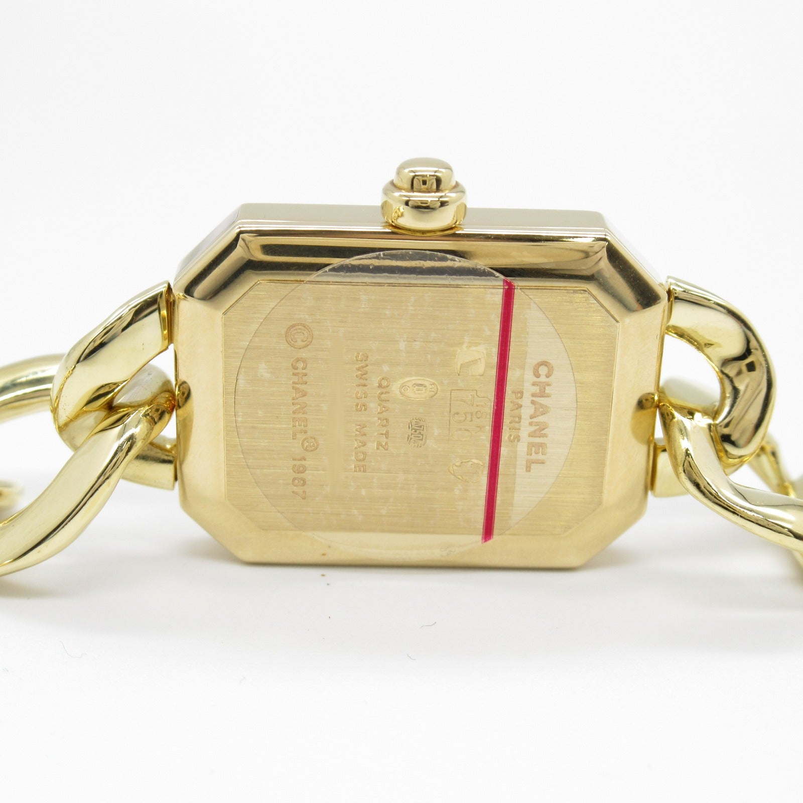 Chanel Premiere XL Watch Yellow Gold Quartz