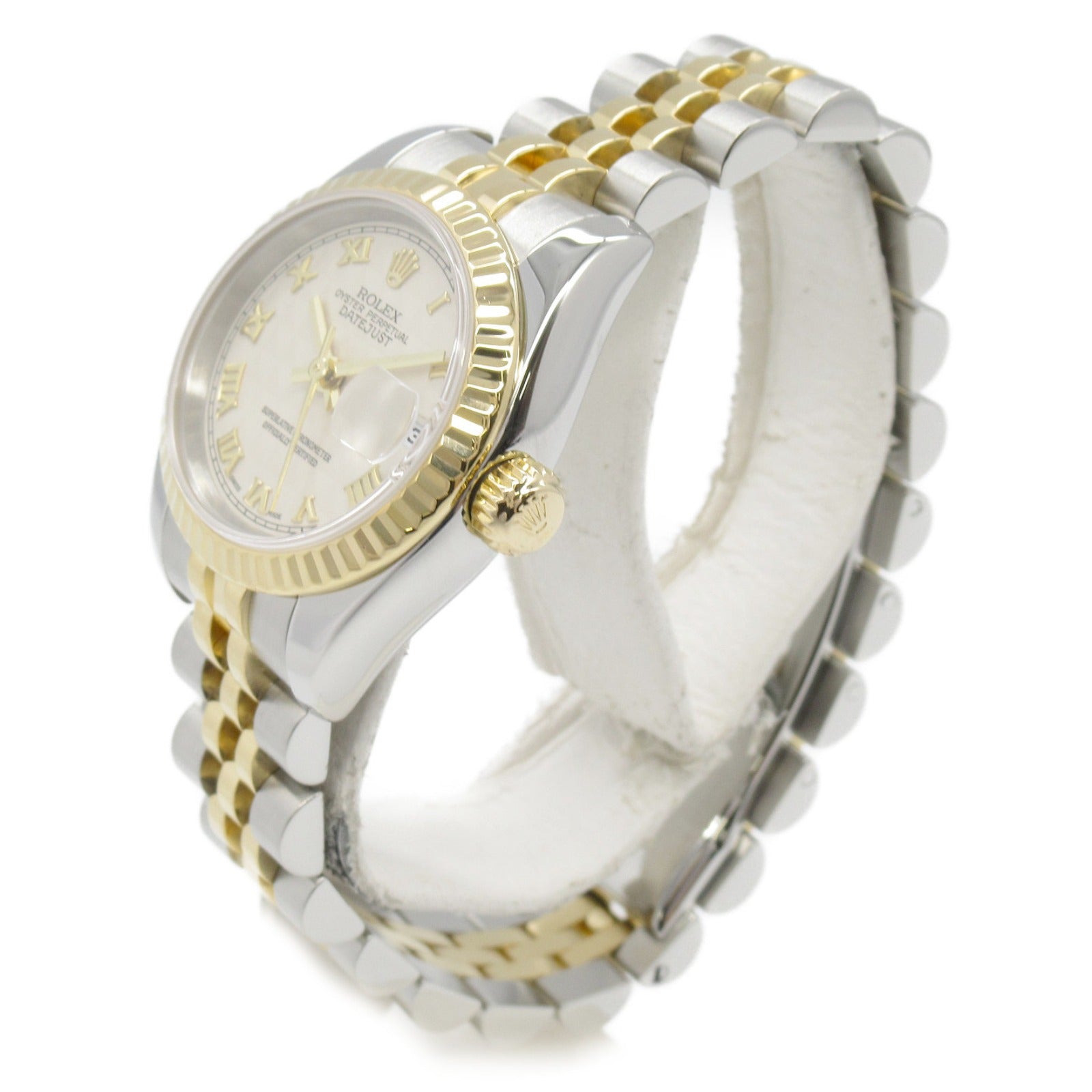 Rolex Datejust Watch Yellow Gold Stainless Steel