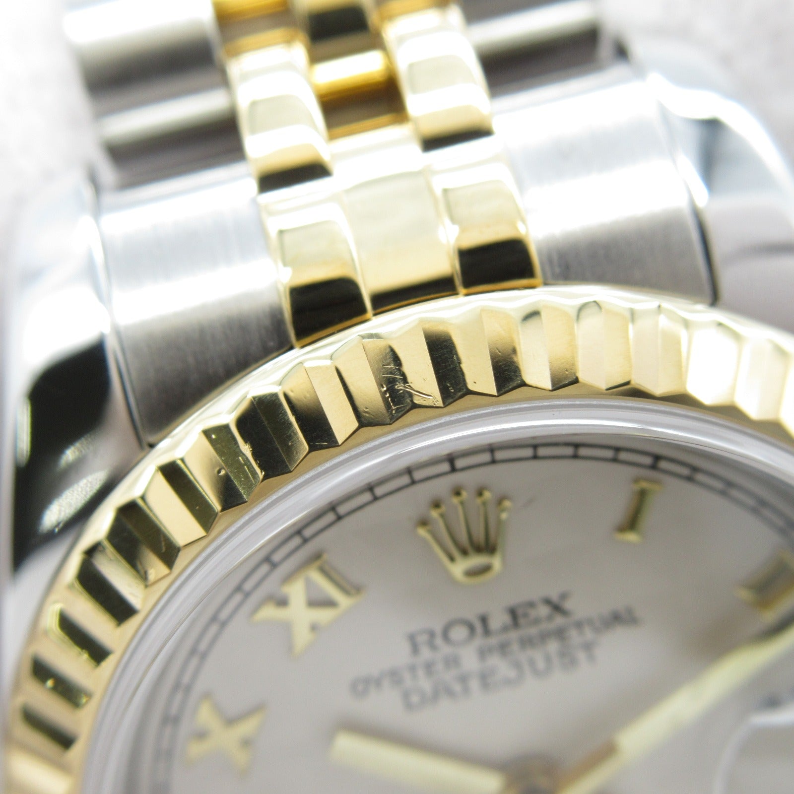 Rolex Datejust Watch Yellow Gold Stainless Steel