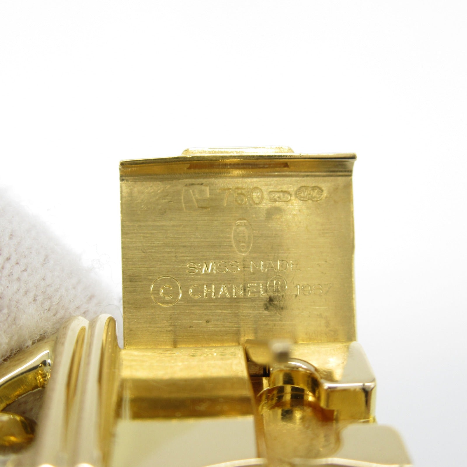 Chanel Premiere M Watch Yellow Gold Quartz H0003