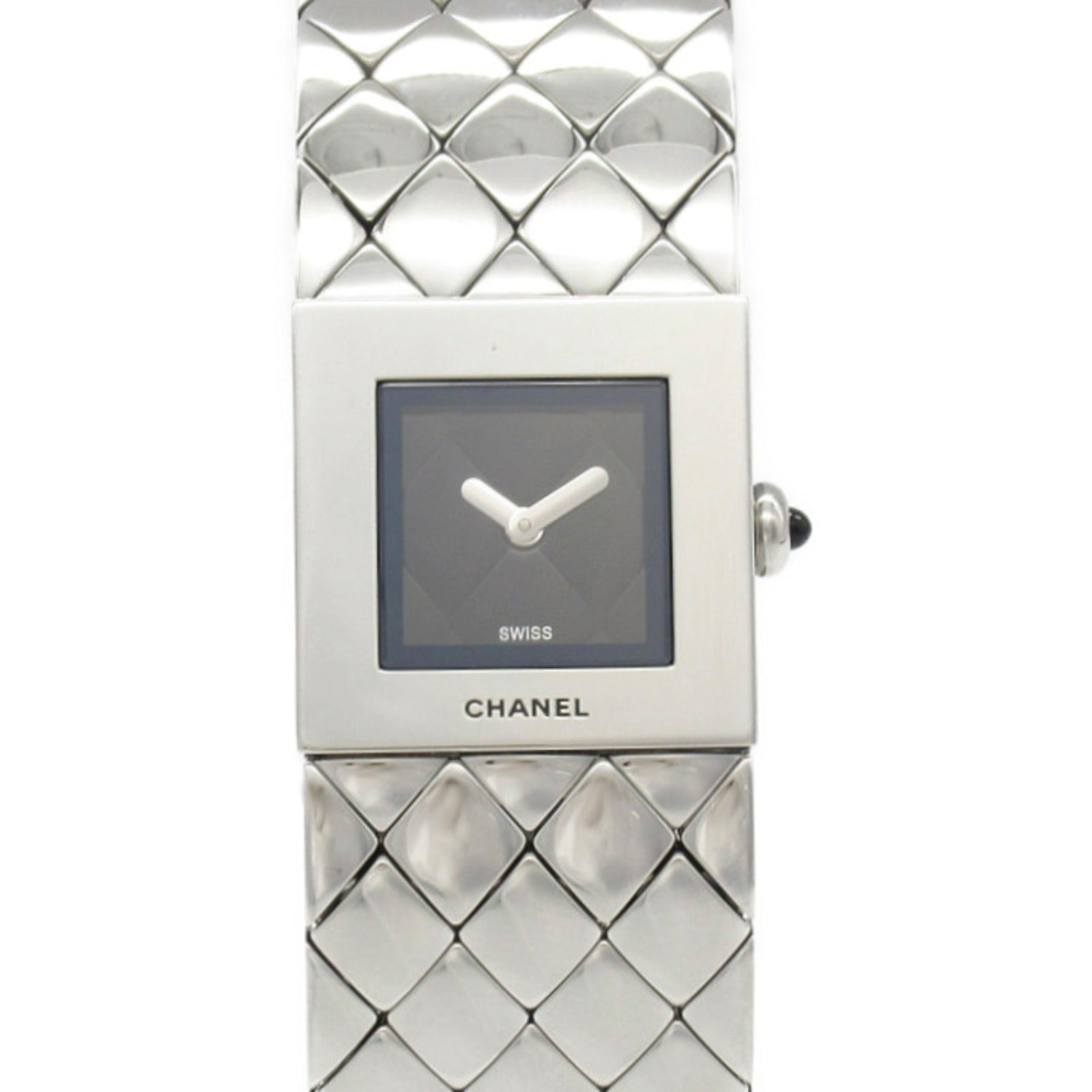 Chanel Matelasse Stainless Steel Watch H0009