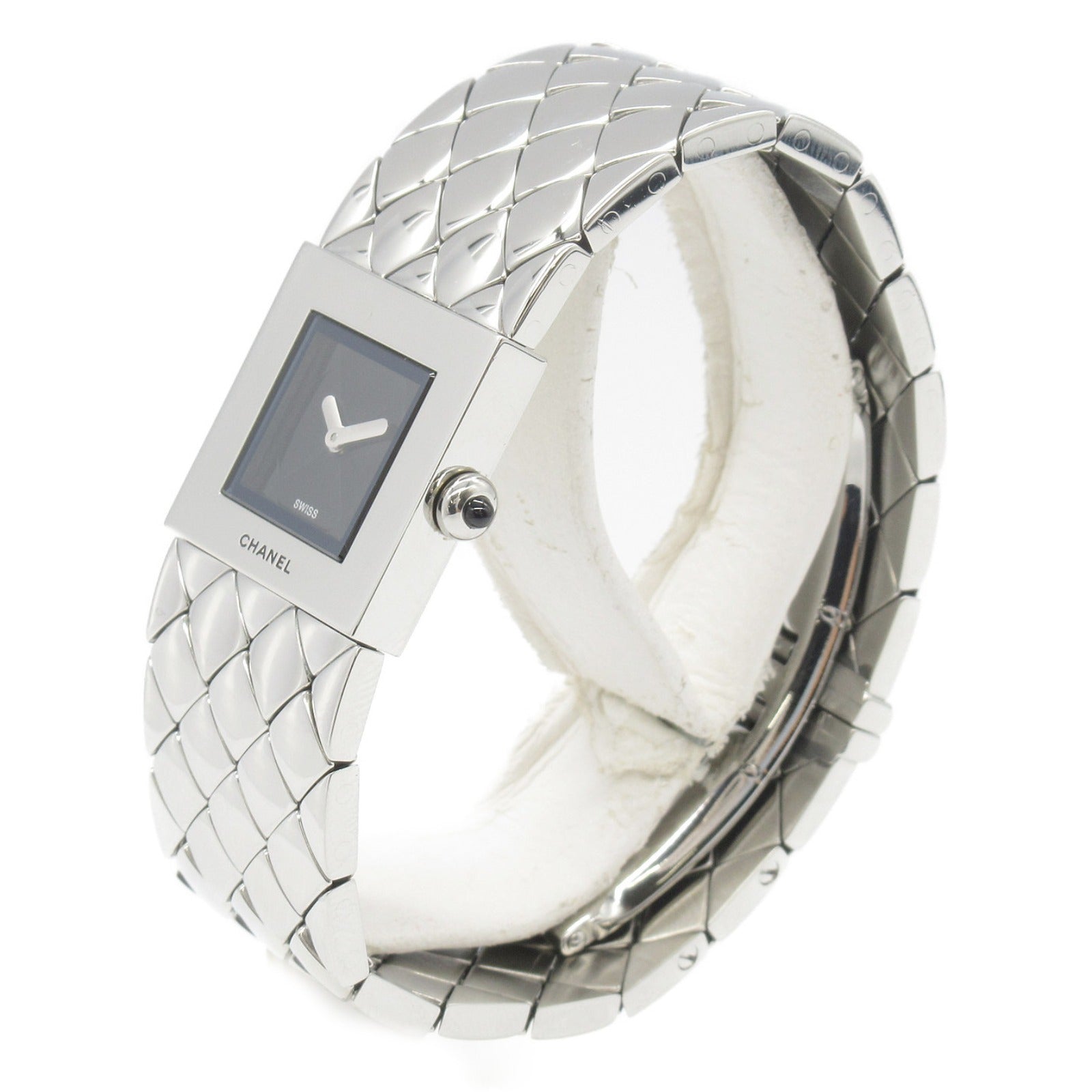 Chanel Matelasse Stainless Steel Watch H0009