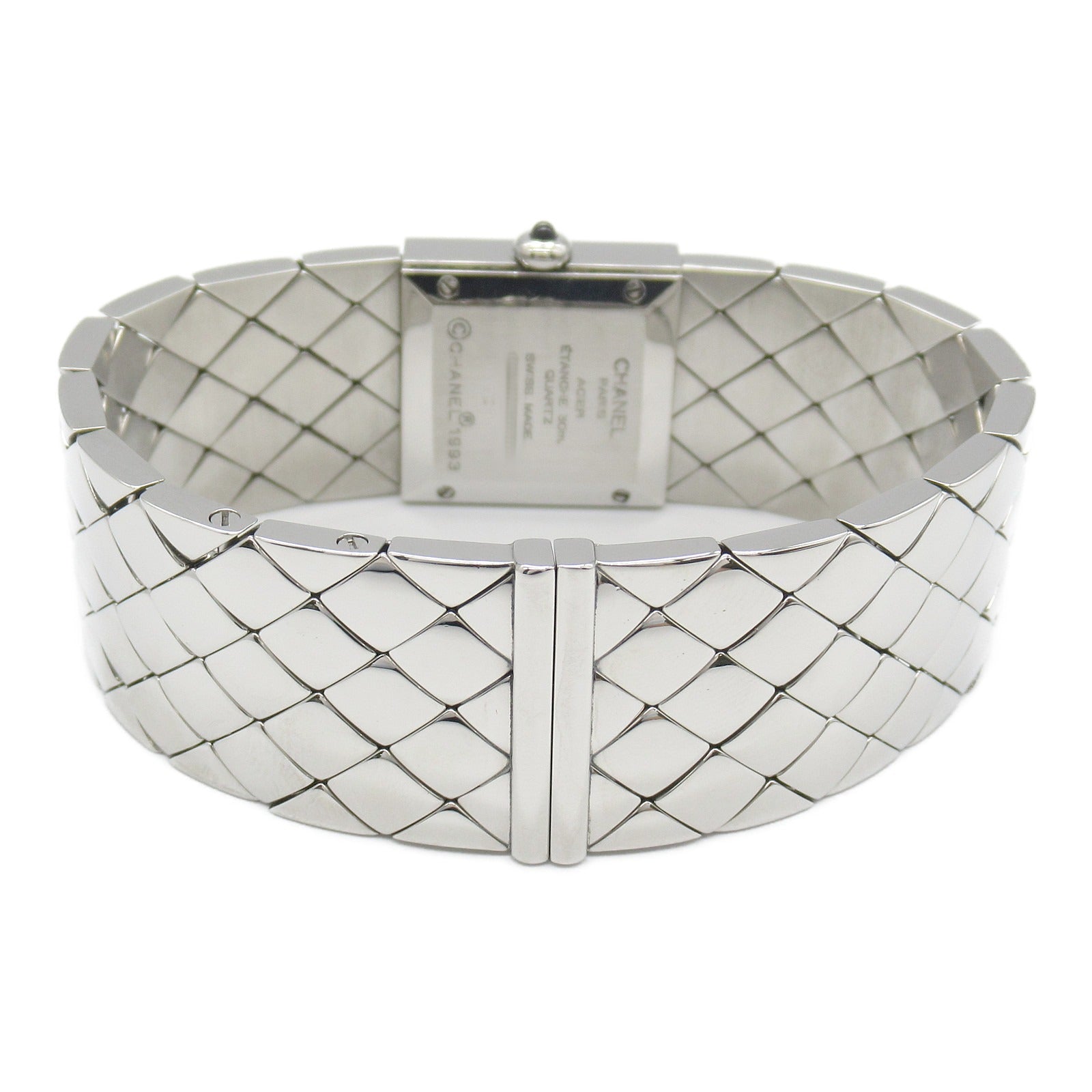 Chanel Matelasse Stainless Steel Watch H0009