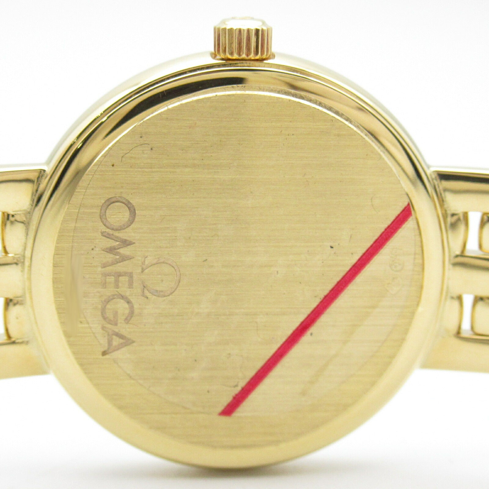 Omega De Ville Watch K18 Yellow Gold Quartz