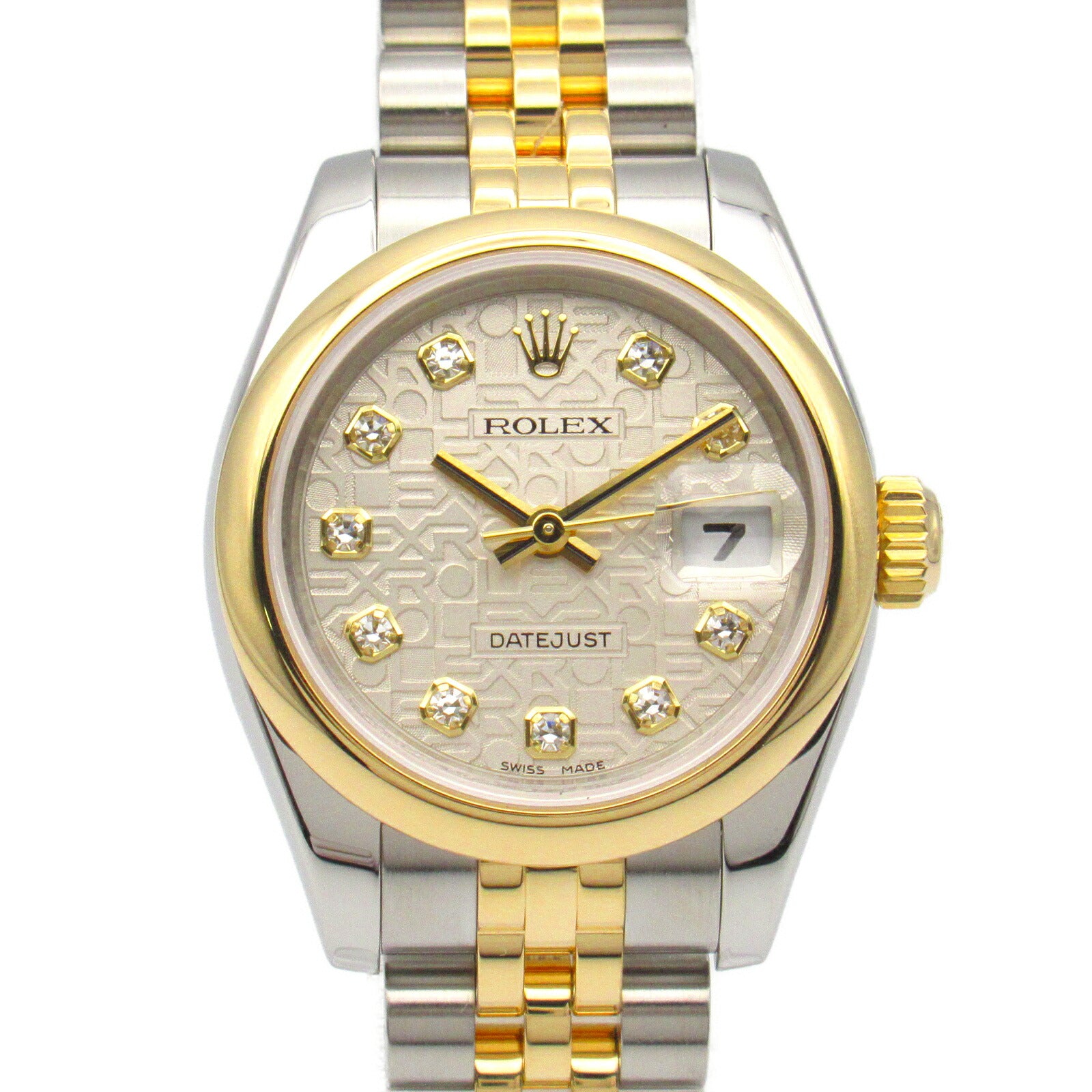 Rolex Datejust 10P Diamond Watch 179163G