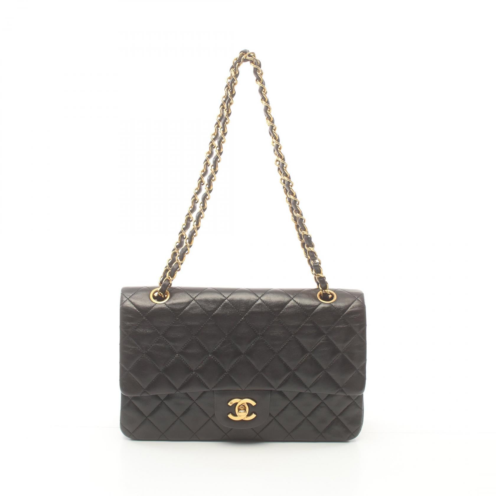 Chanel Matelasse W Flap Shoulder Bag