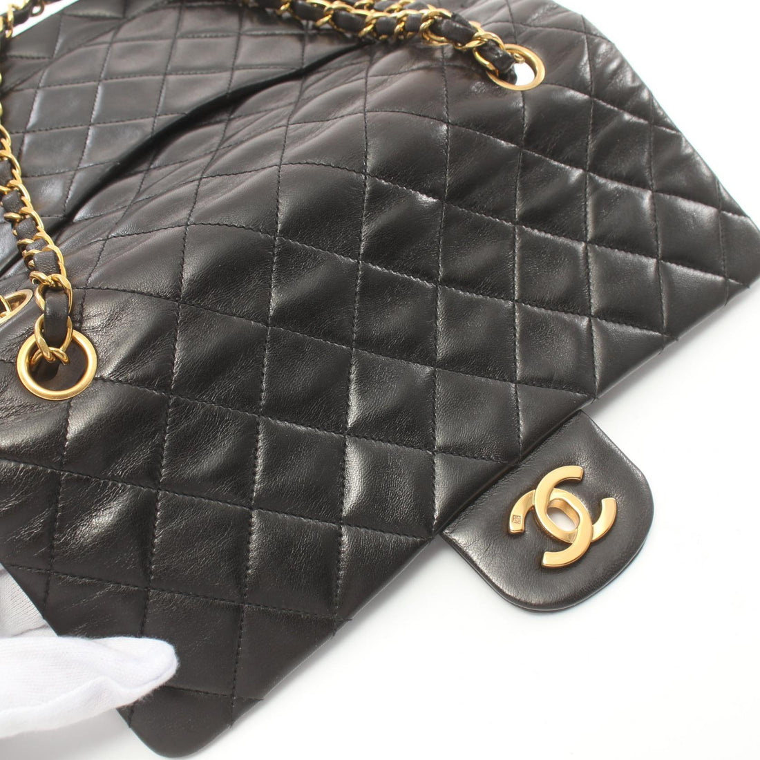 Chanel Matelasse W Flap Shoulder Bag