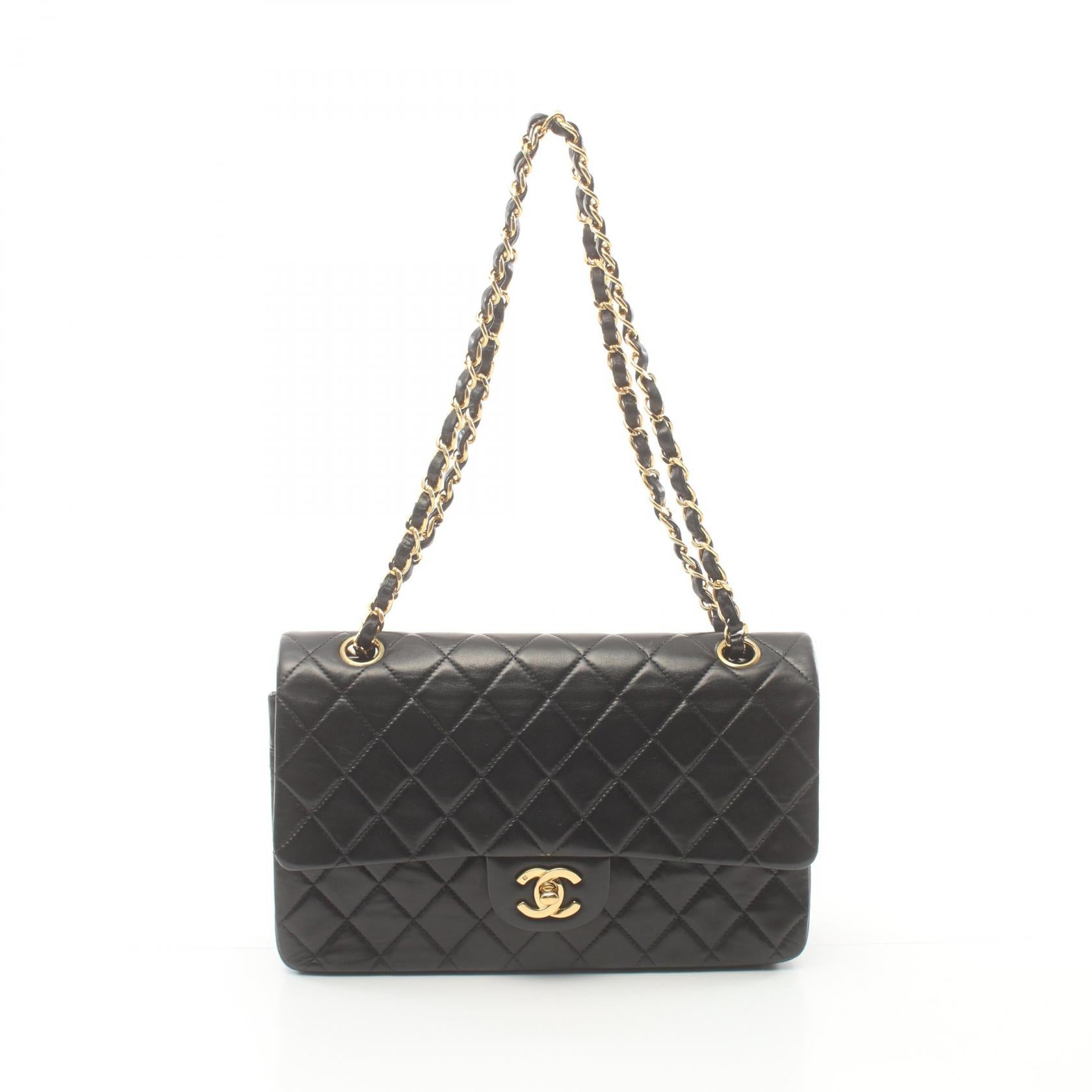 Chanel Matelasse W Flap Shoulder Bag