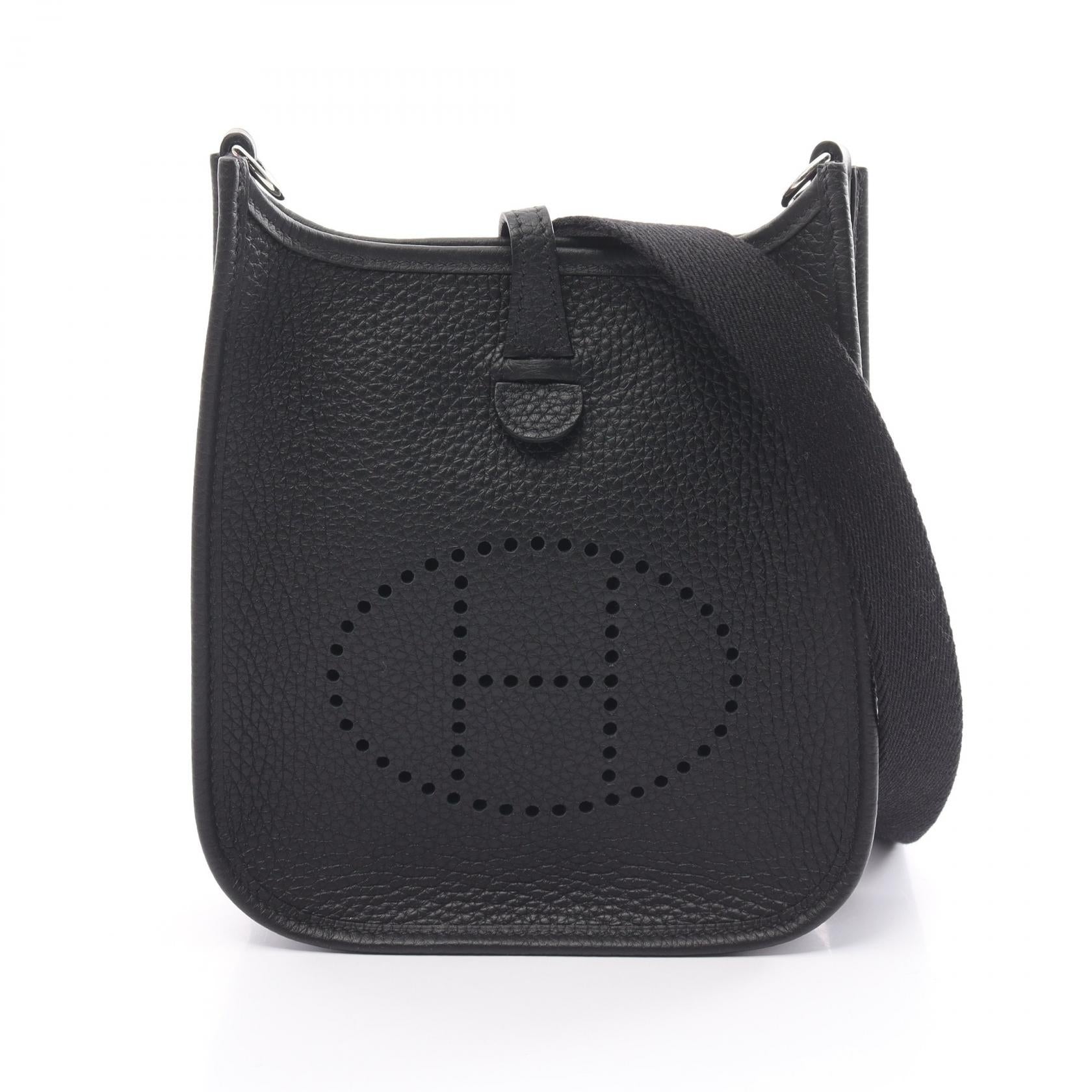 Hermes Evelyne TPM Amazon Shoulder Bag Black