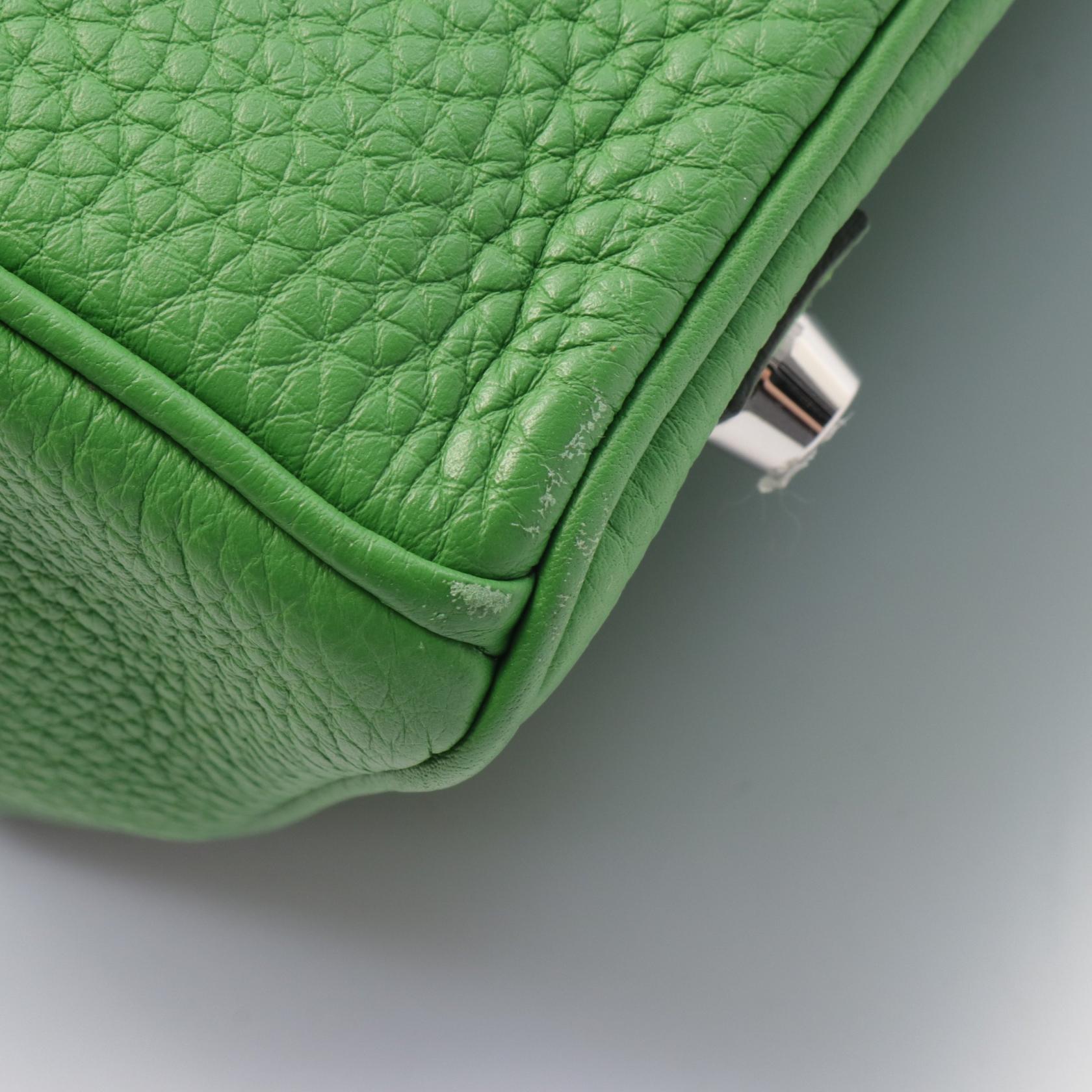 Hermes Birkin 30 Togo Handbag Green