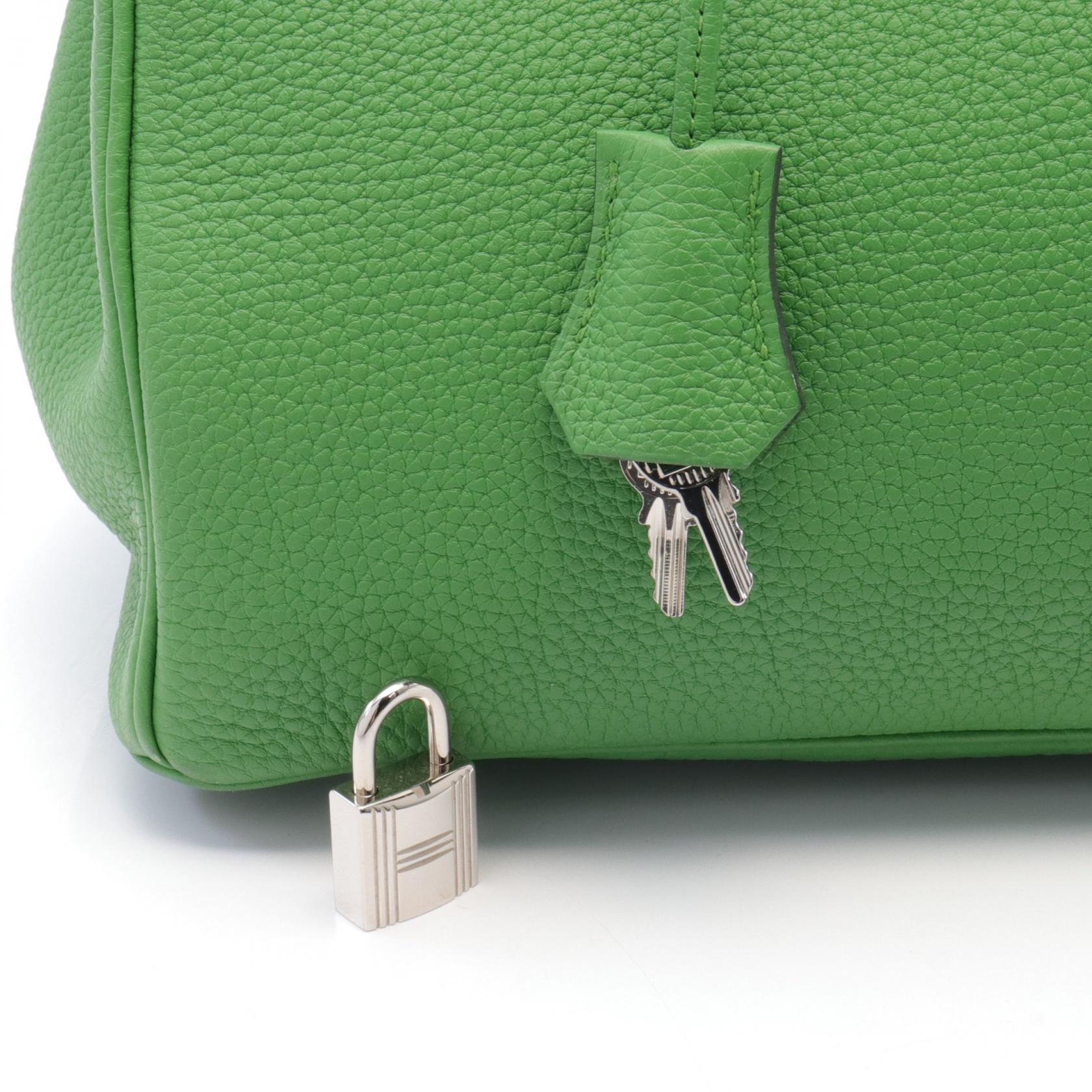 Hermes Birkin 30 Togo Handbag Green