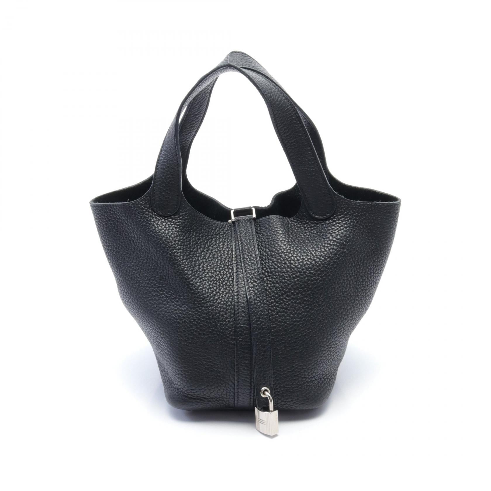 Hermes Picotin Lock PM Handbag Black