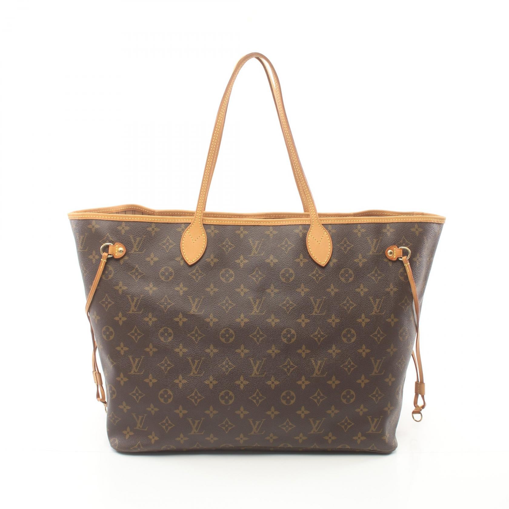 Louis Vuitton Neverfull GM Canvas Tote Bag M40157 in Very Good Condition