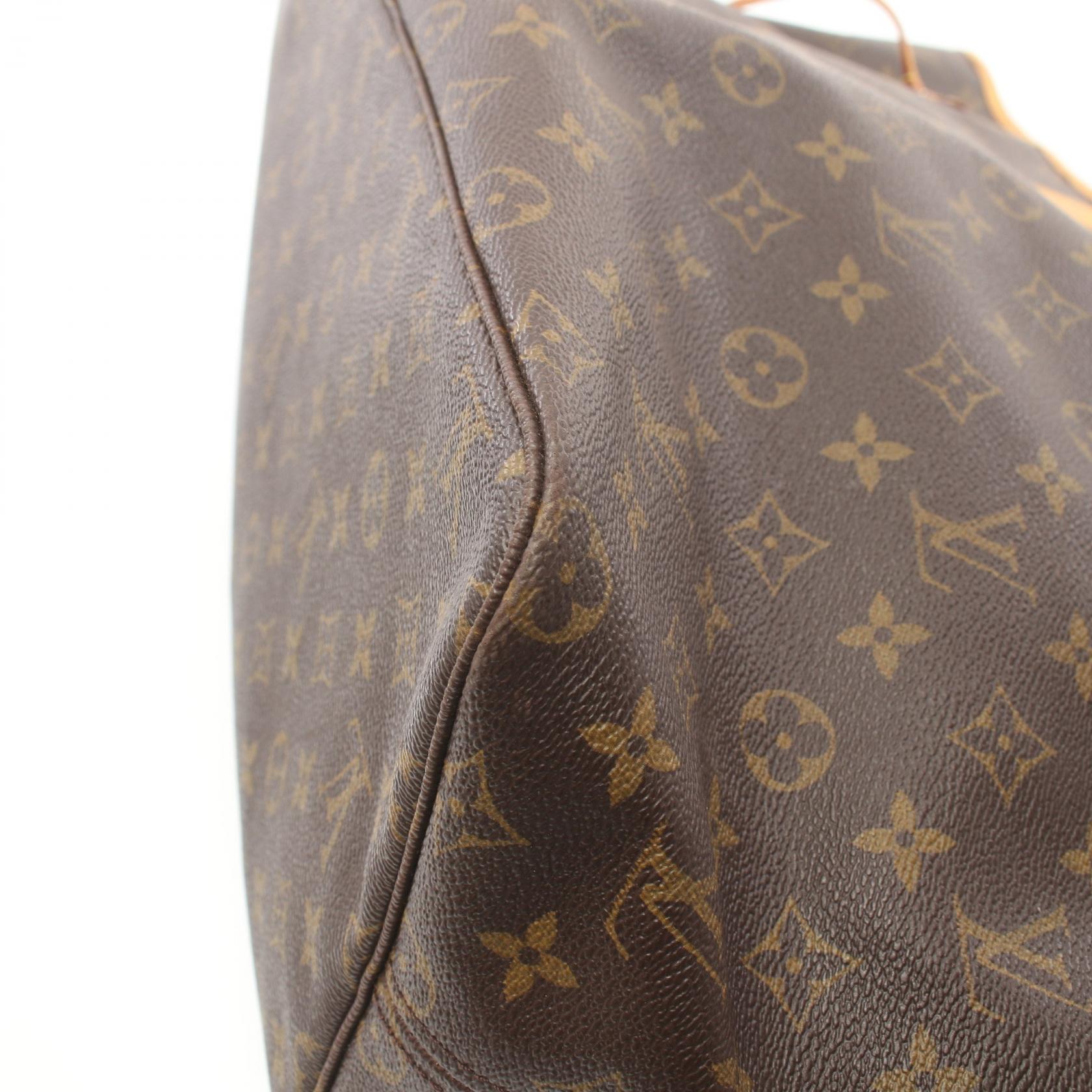 Louis Vuitton Neverfull GM Canvas Tote Bag M40157 in Very Good Condition