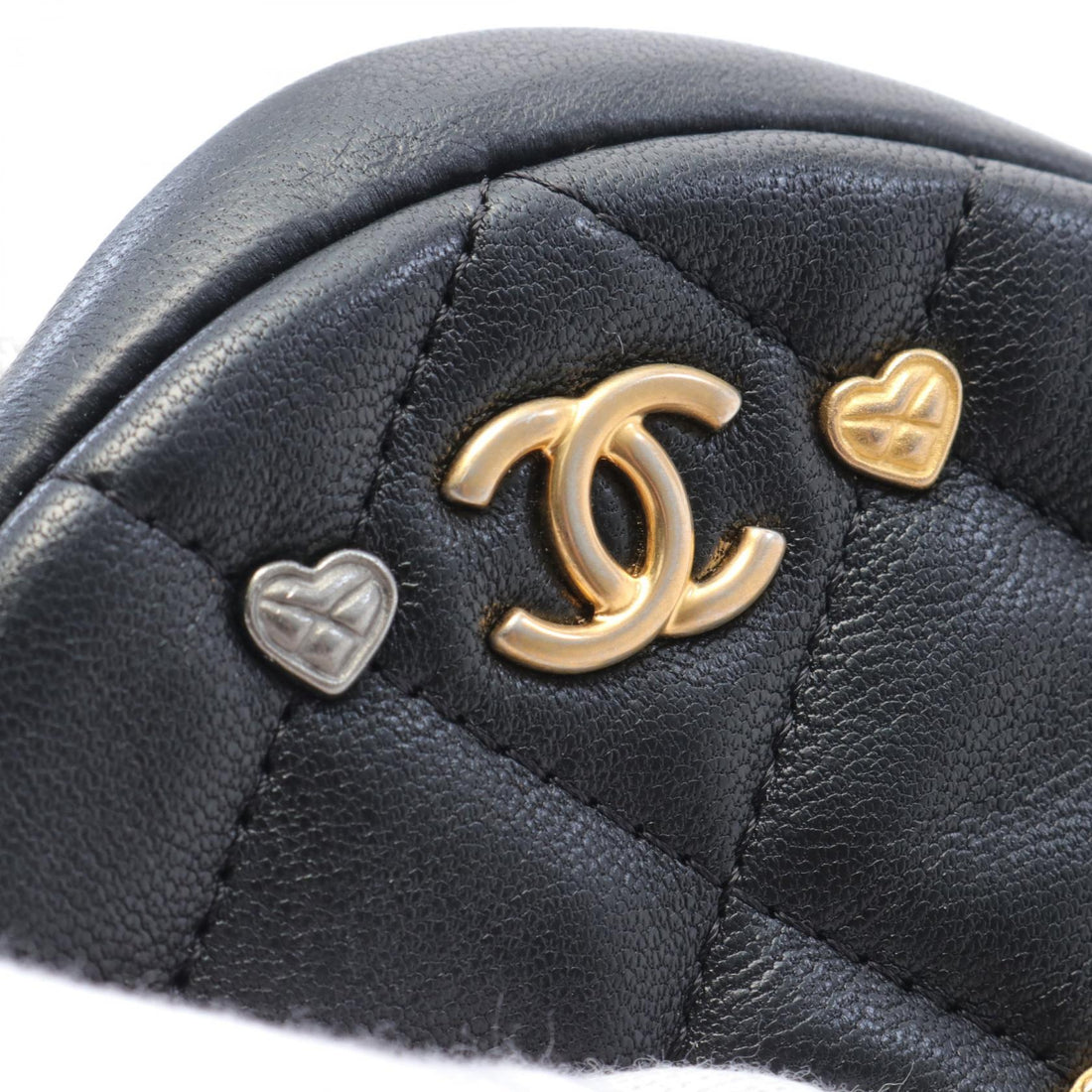 Chanel Matelasse Camellia Leather Shoulder Bag