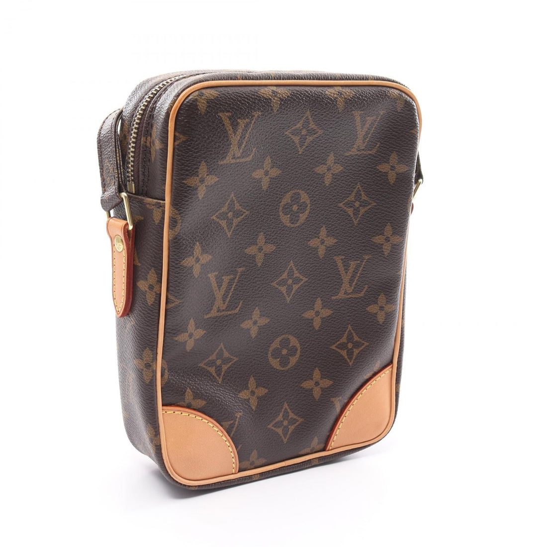 Louis Vuitton Danube Shoulder Bag Monogram Brown