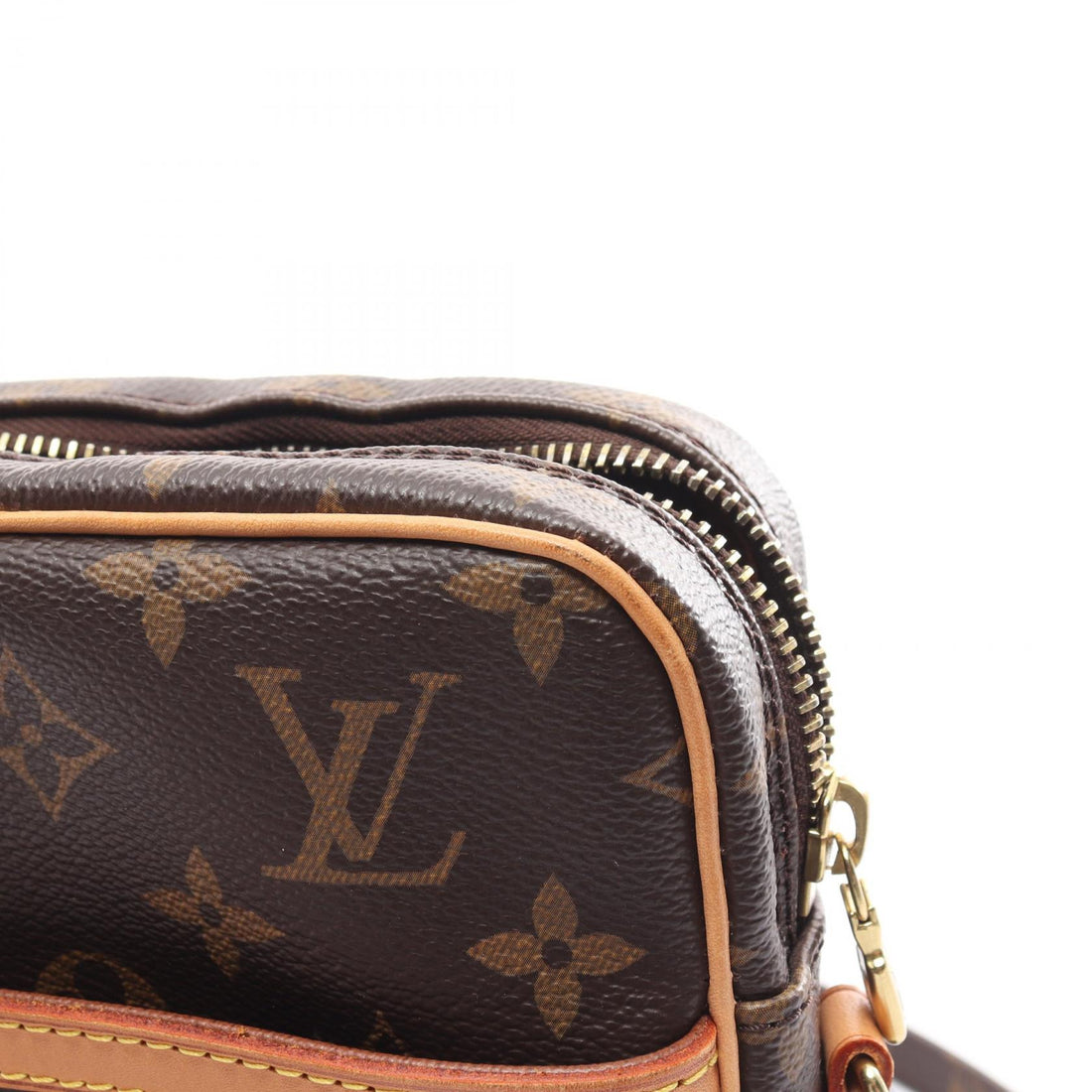 Louis Vuitton Danube Shoulder Bag Monogram Brown