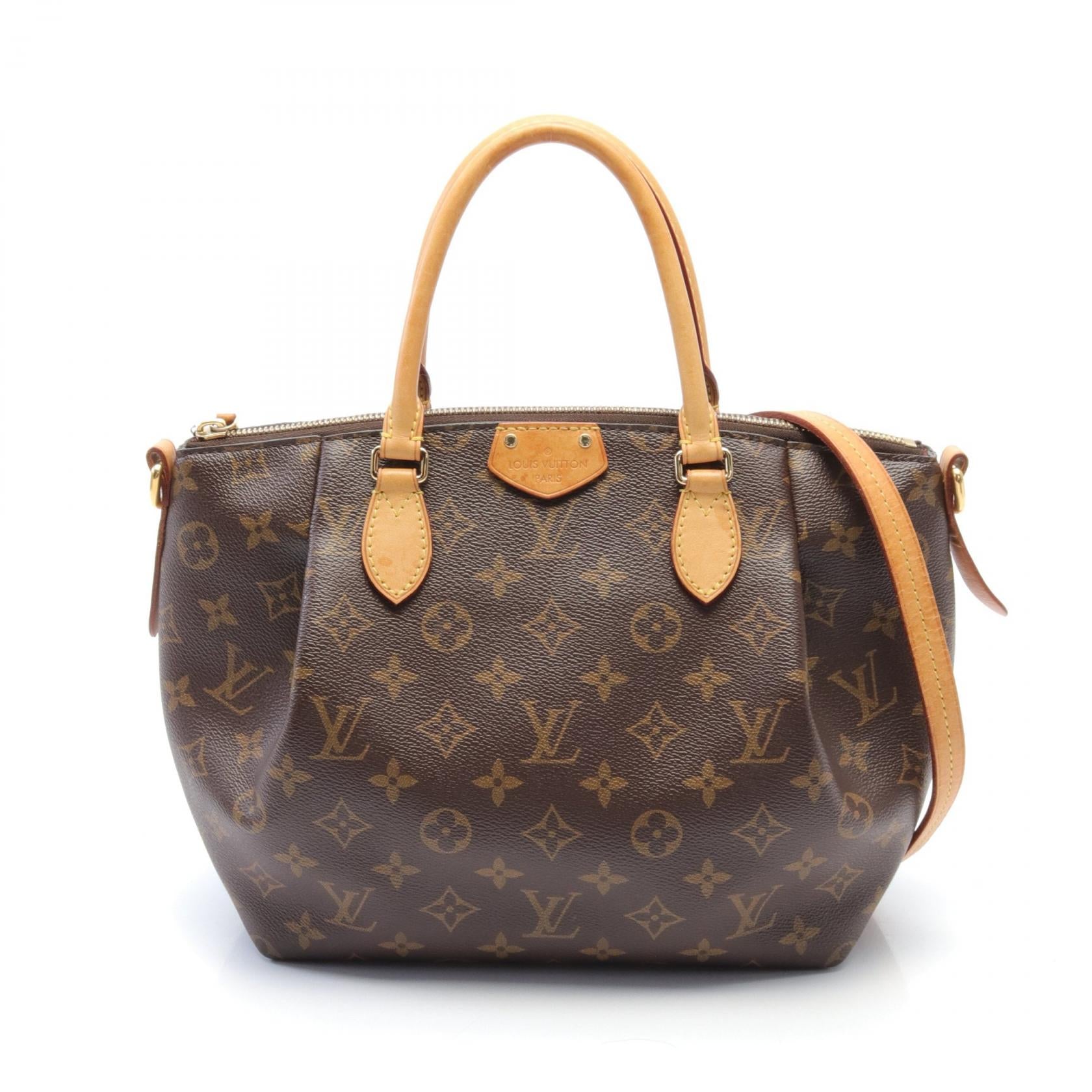 Louis Vuitton Turenne MM Handbag Monogram Brown