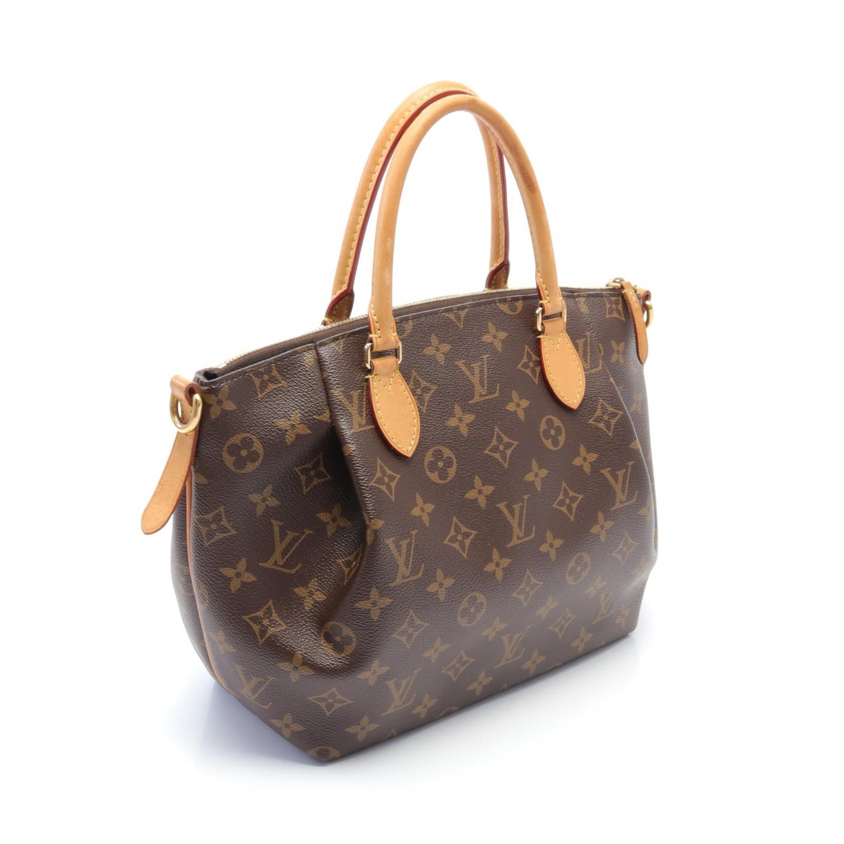 Louis Vuitton Turenne MM Handbag Monogram Brown