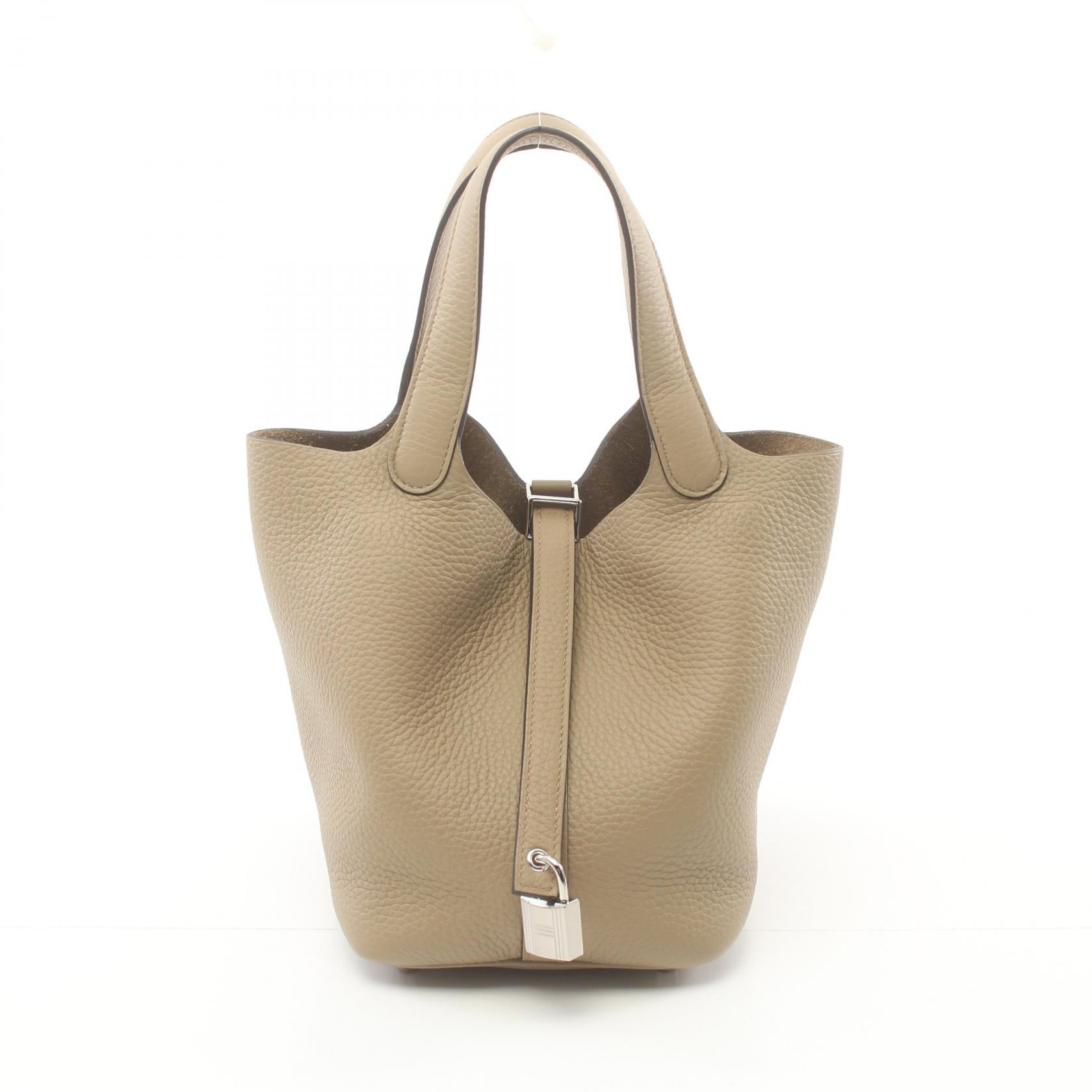 Hermes Picotin Lock PM Handbag Beige