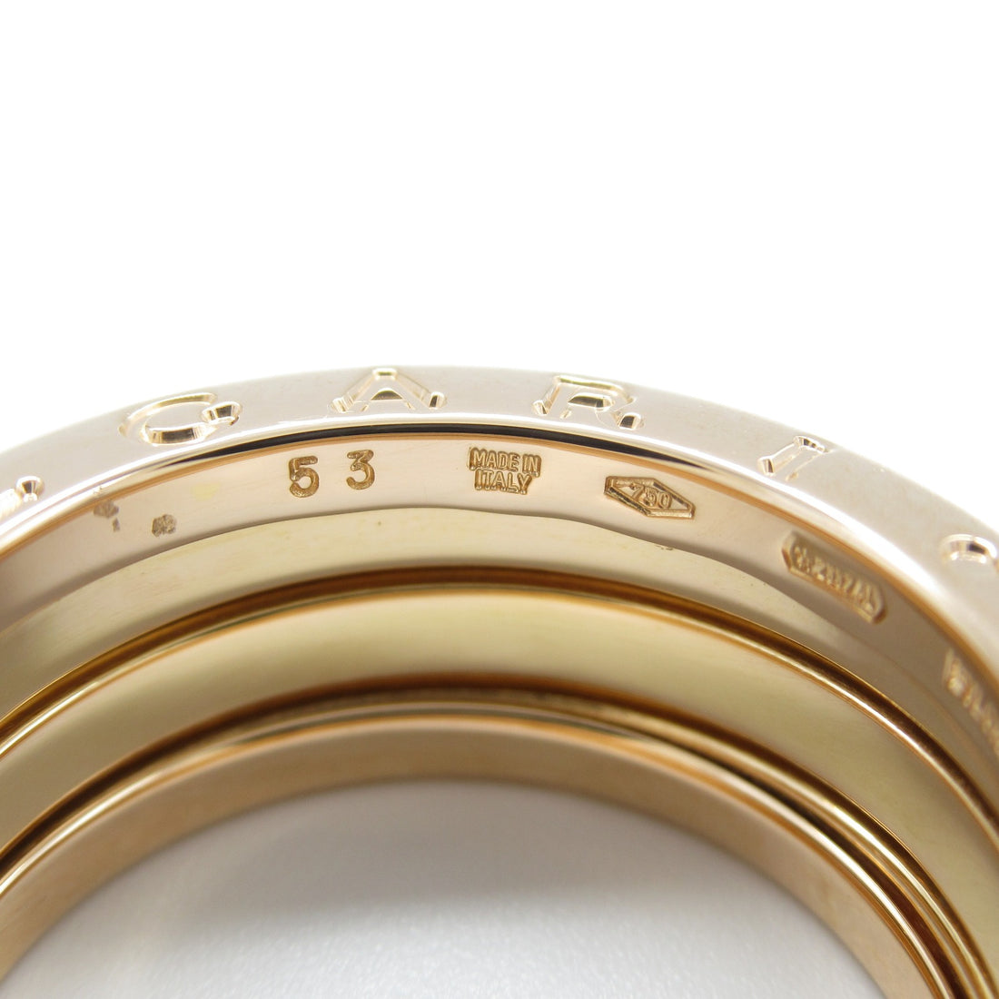 Bvlgari B-Zero1 Ring K18PG Pink Gold