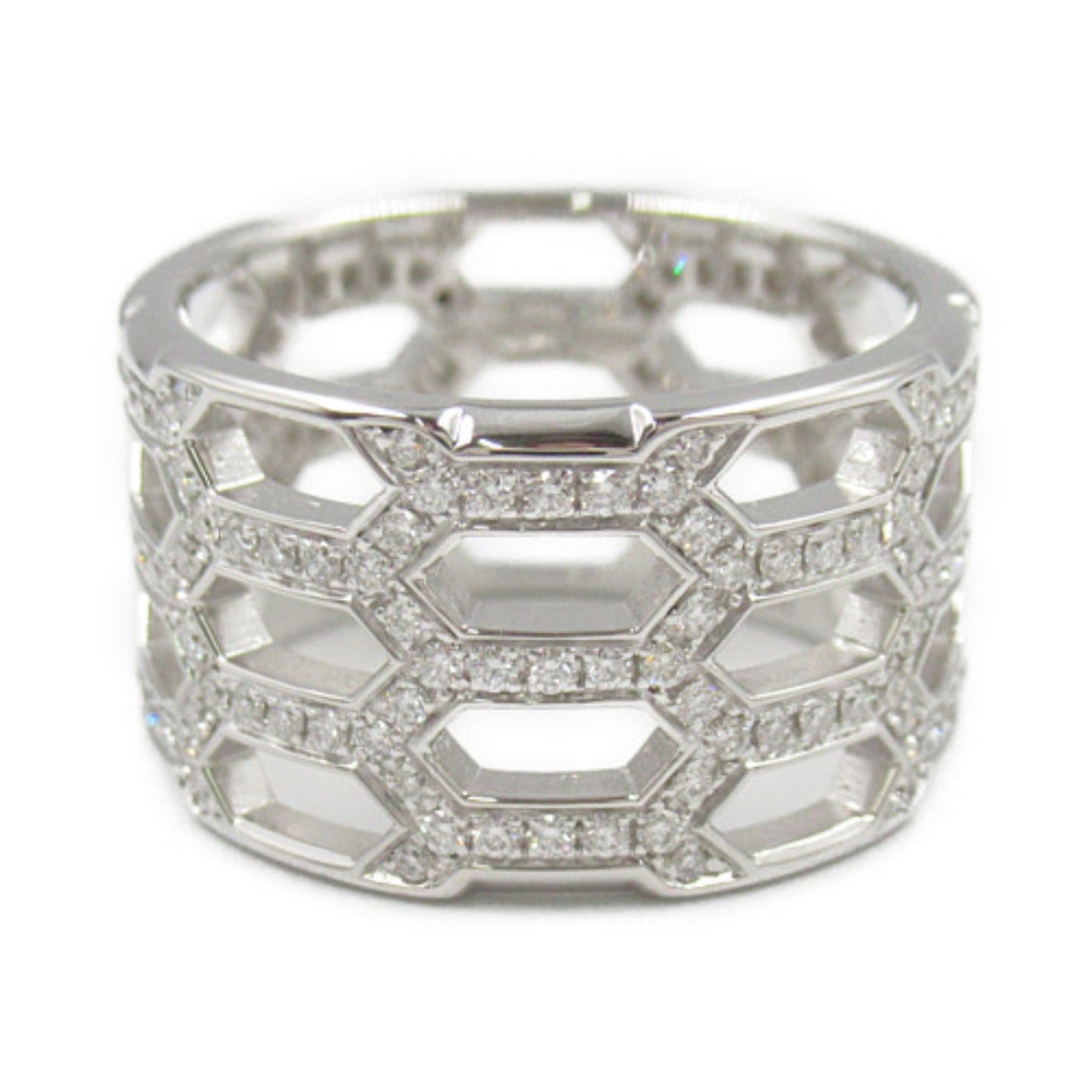 Bvlgari Serpenti Diamond Ring K18WG