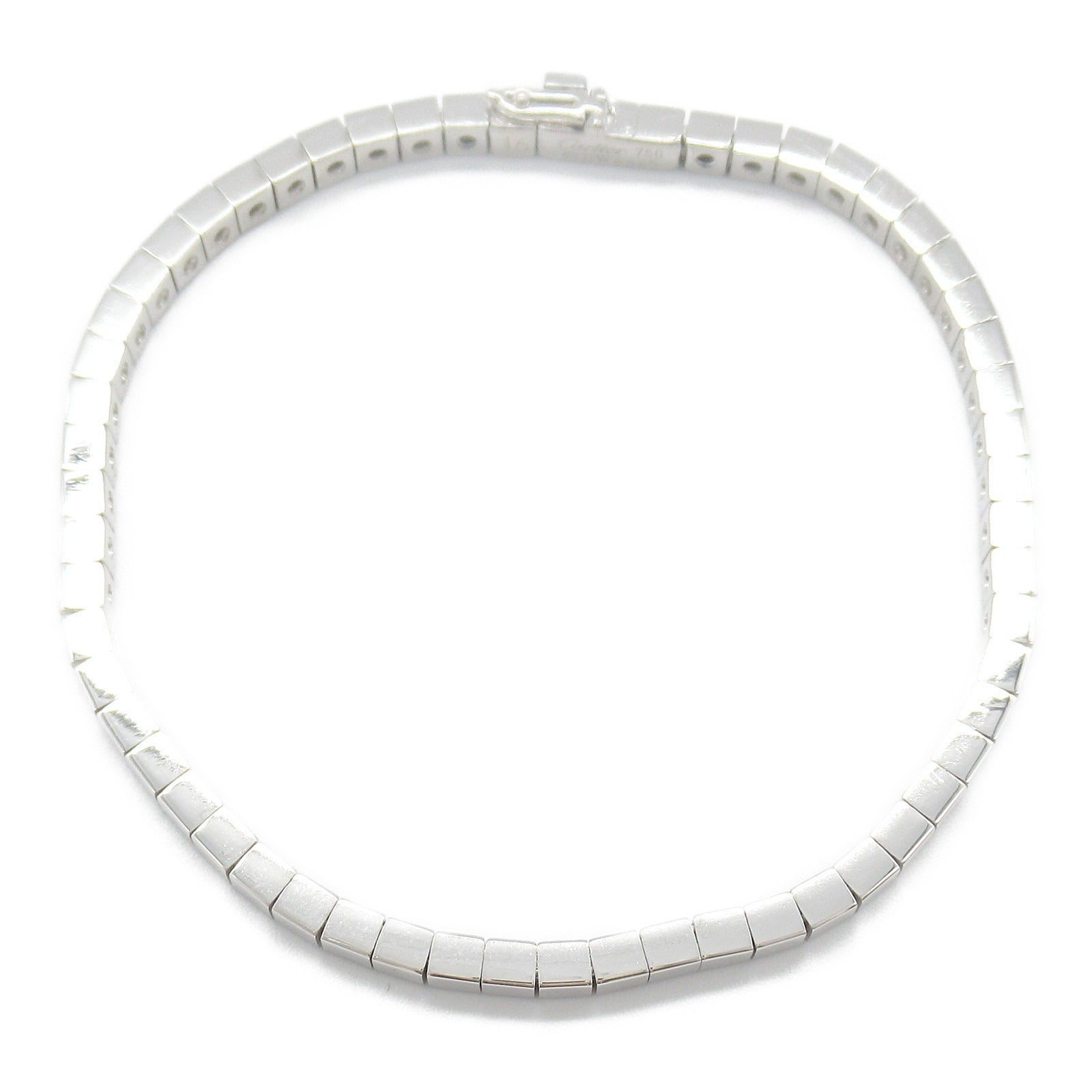 Cartier White Gold Lanieres Bracelet