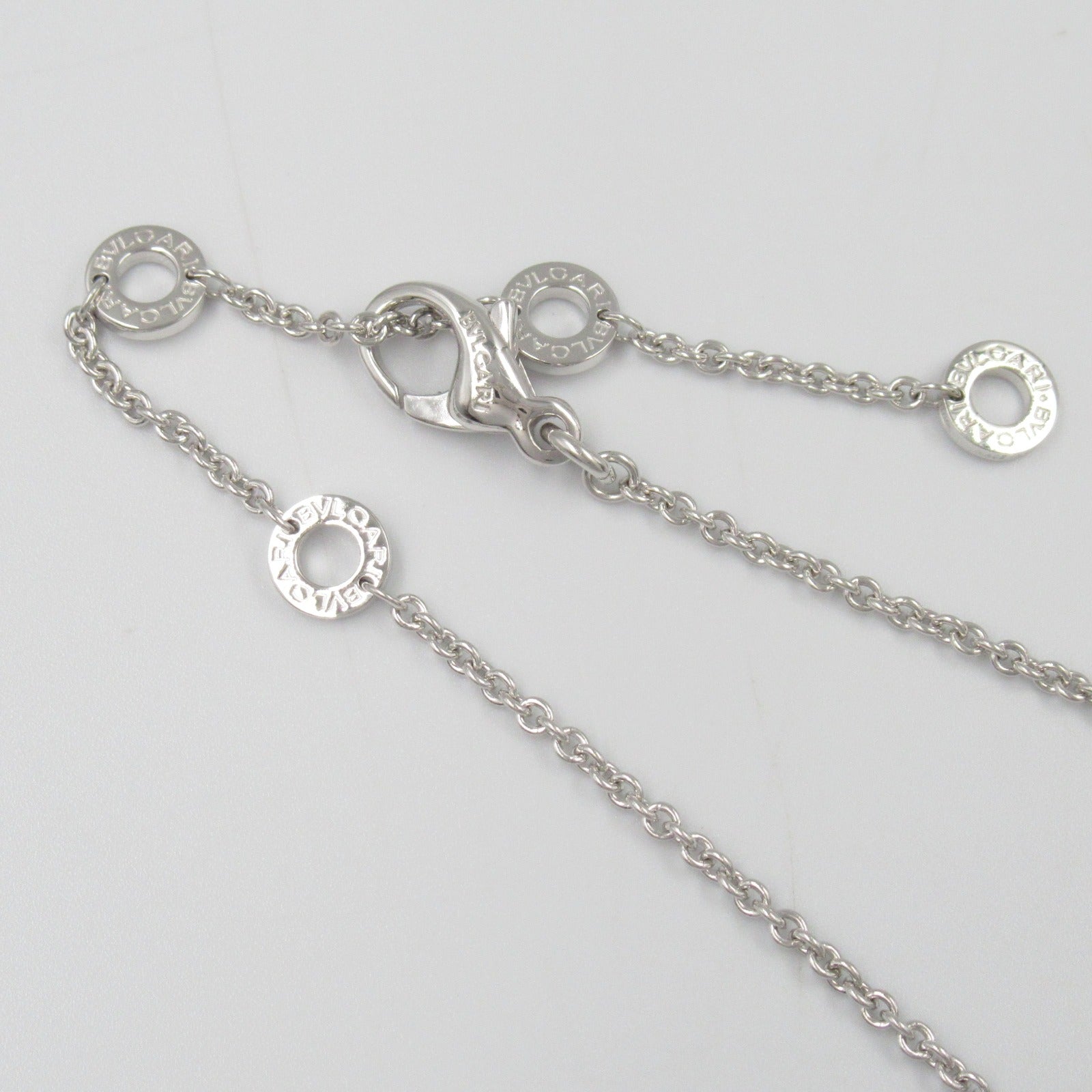 Bvlgari Diamond Necklace K18WG White Gold