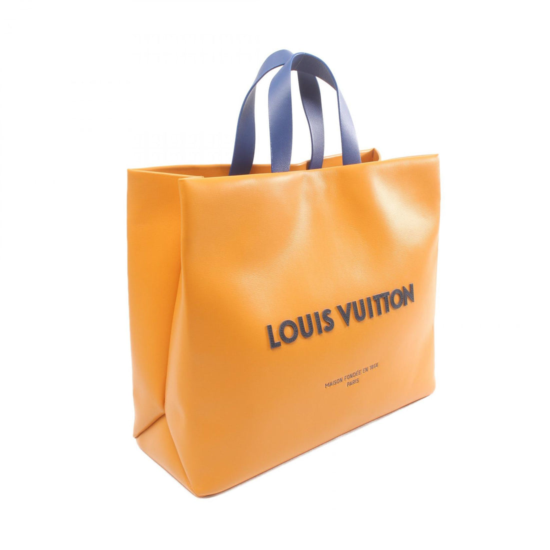 Louis Vuitton Shopper Tote MM  Leather Tote Bag M24457