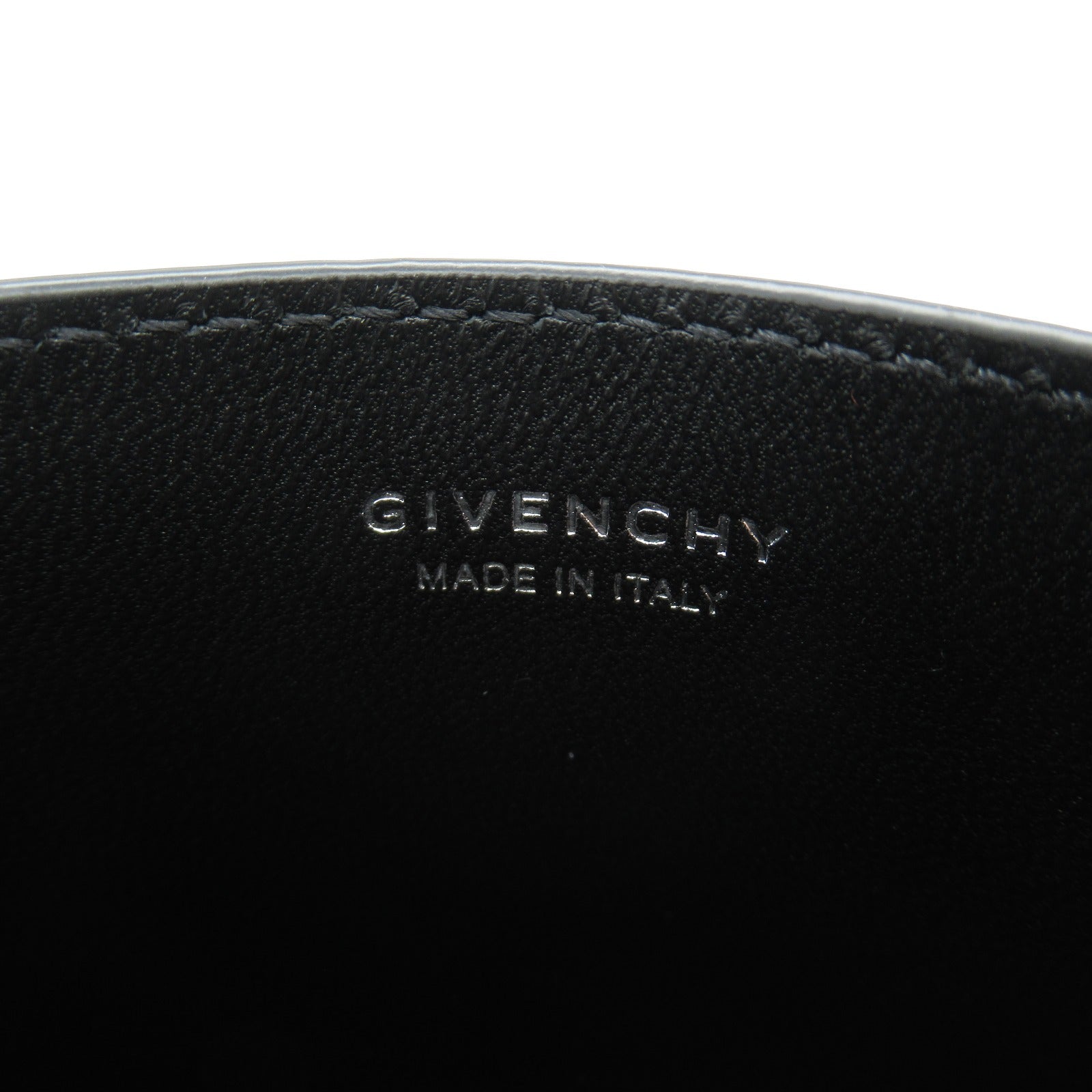 Givenchy Leather Card Case Black