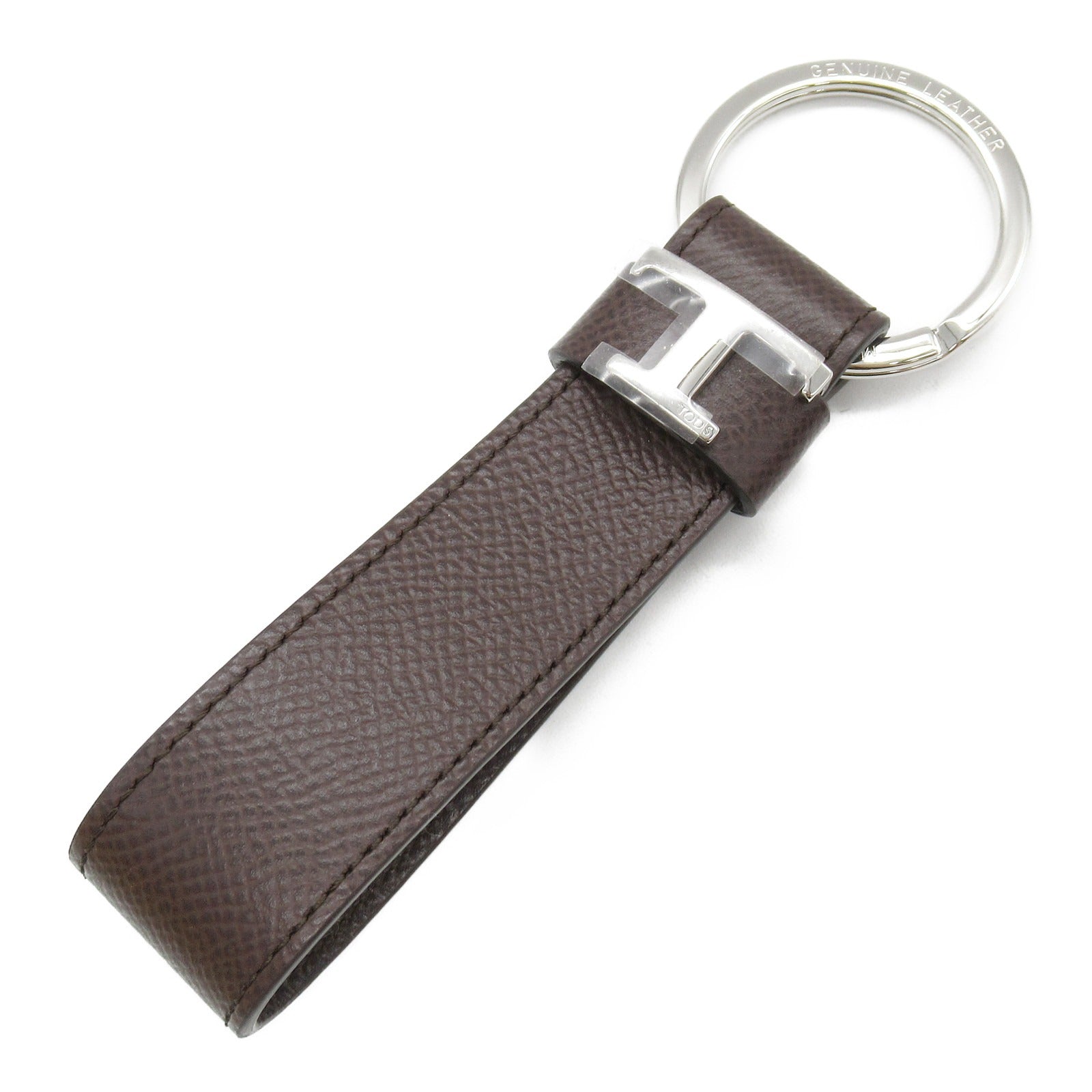 Tod's Leather Keyring Brown XAMTSIGA200RLO9999