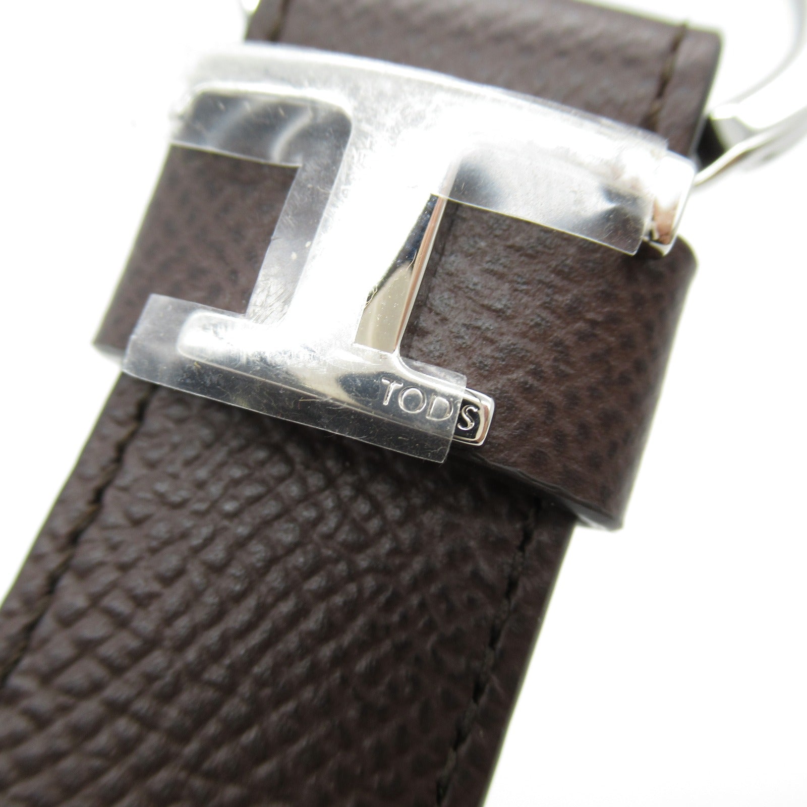 Tod's Leather Keyring Brown XAMTSIGA200RLO9999