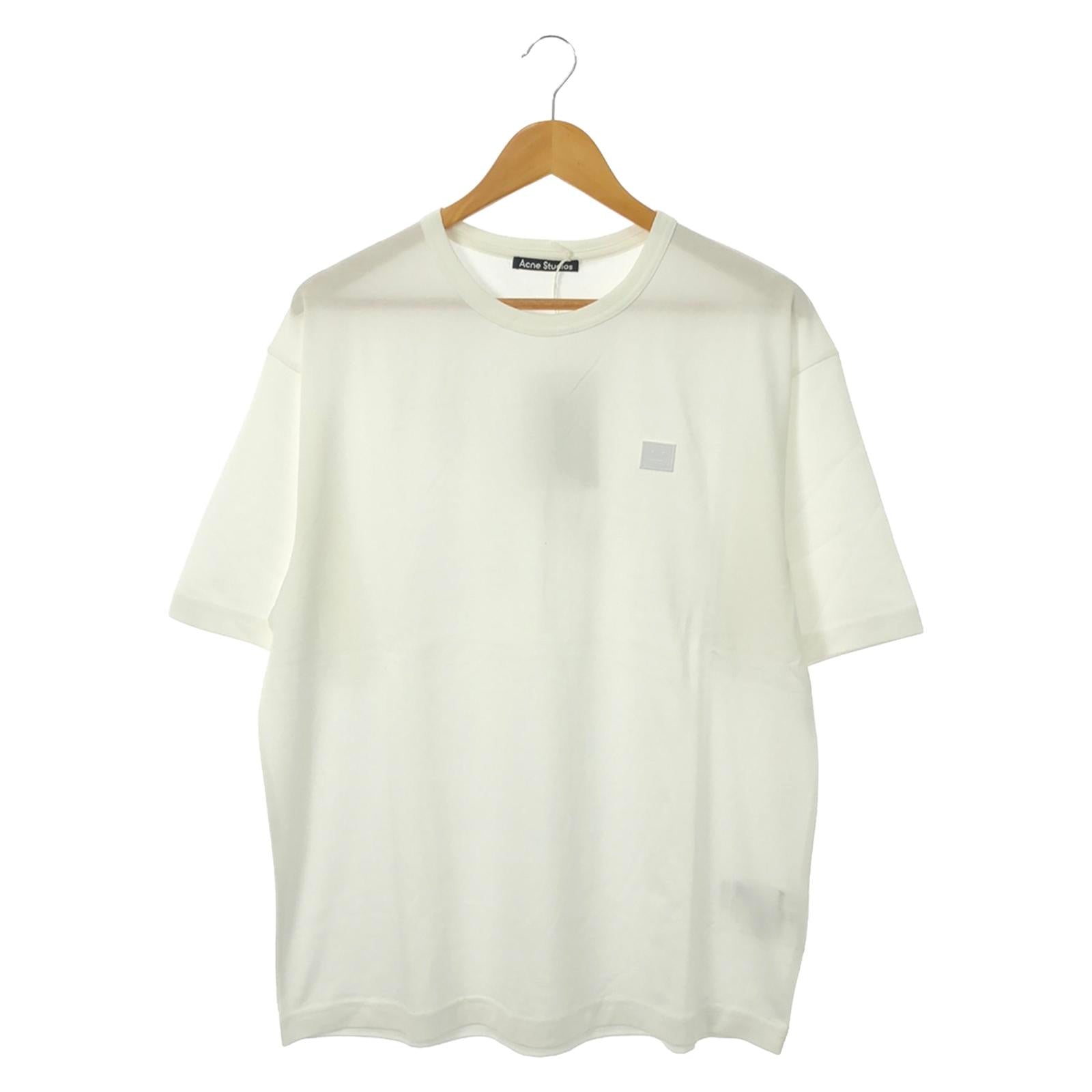 Acne Cotton Short Sleeve T-Shirt White