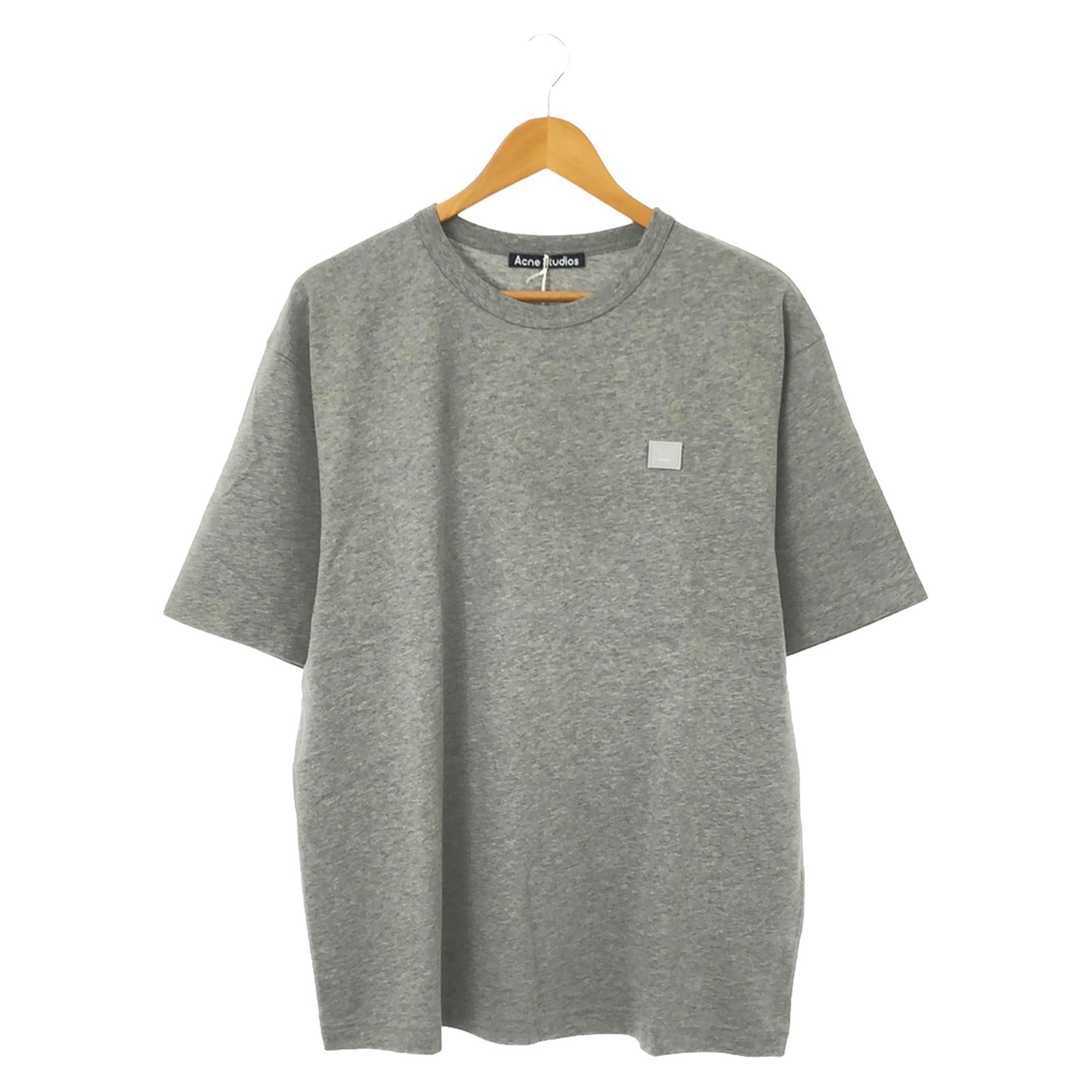 Acne Men's Cotton T-Shirt Gray