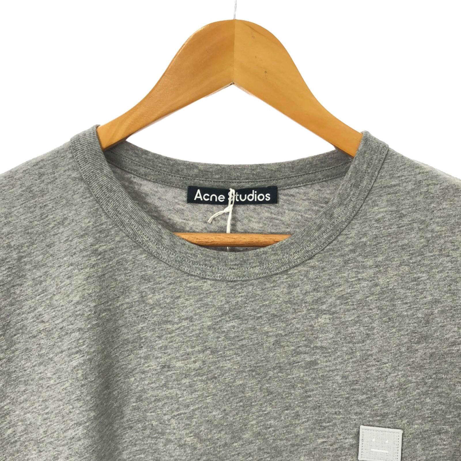 Acne Men's Cotton T-Shirt Gray