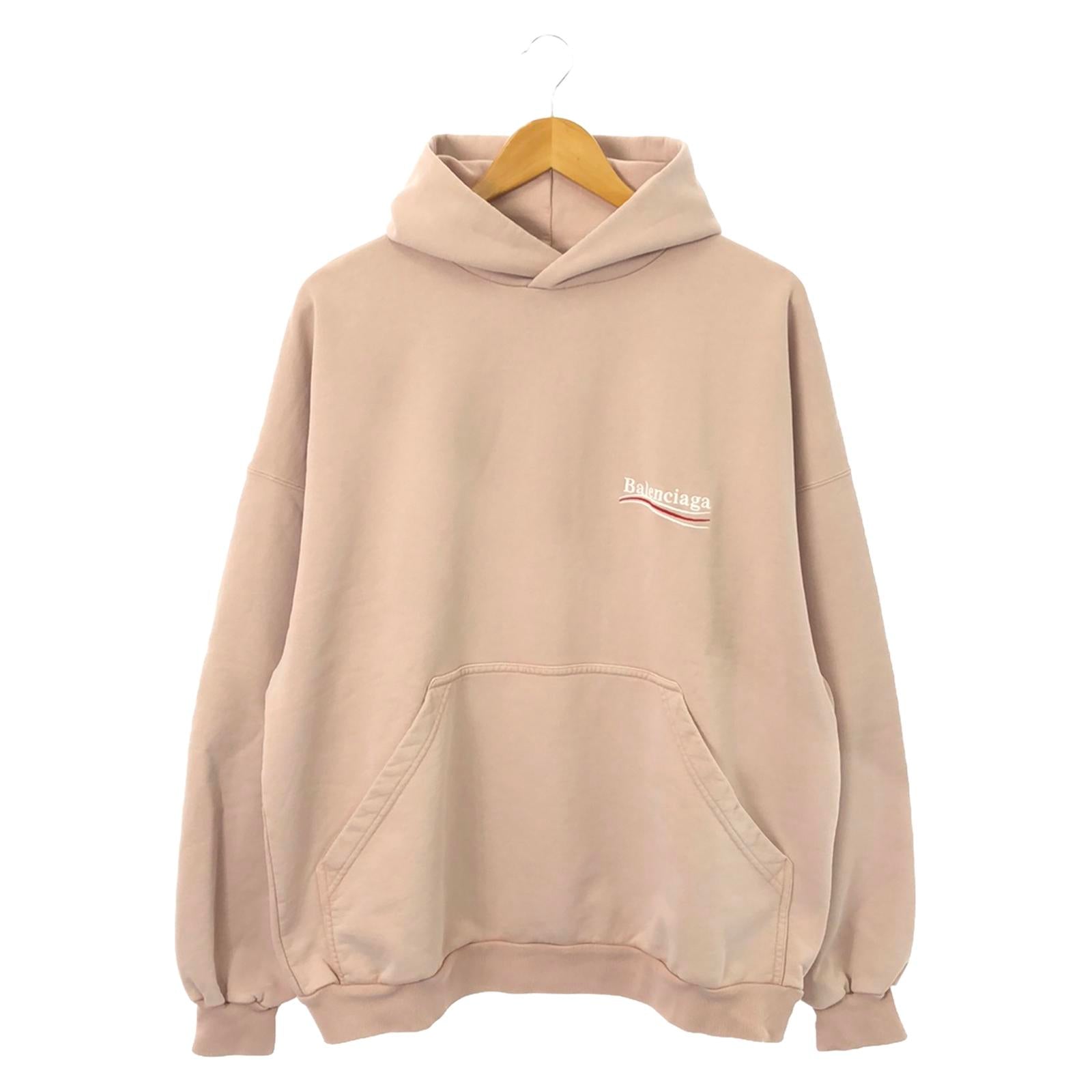 Balenciaga Cotton Hoodie Pink Unisex