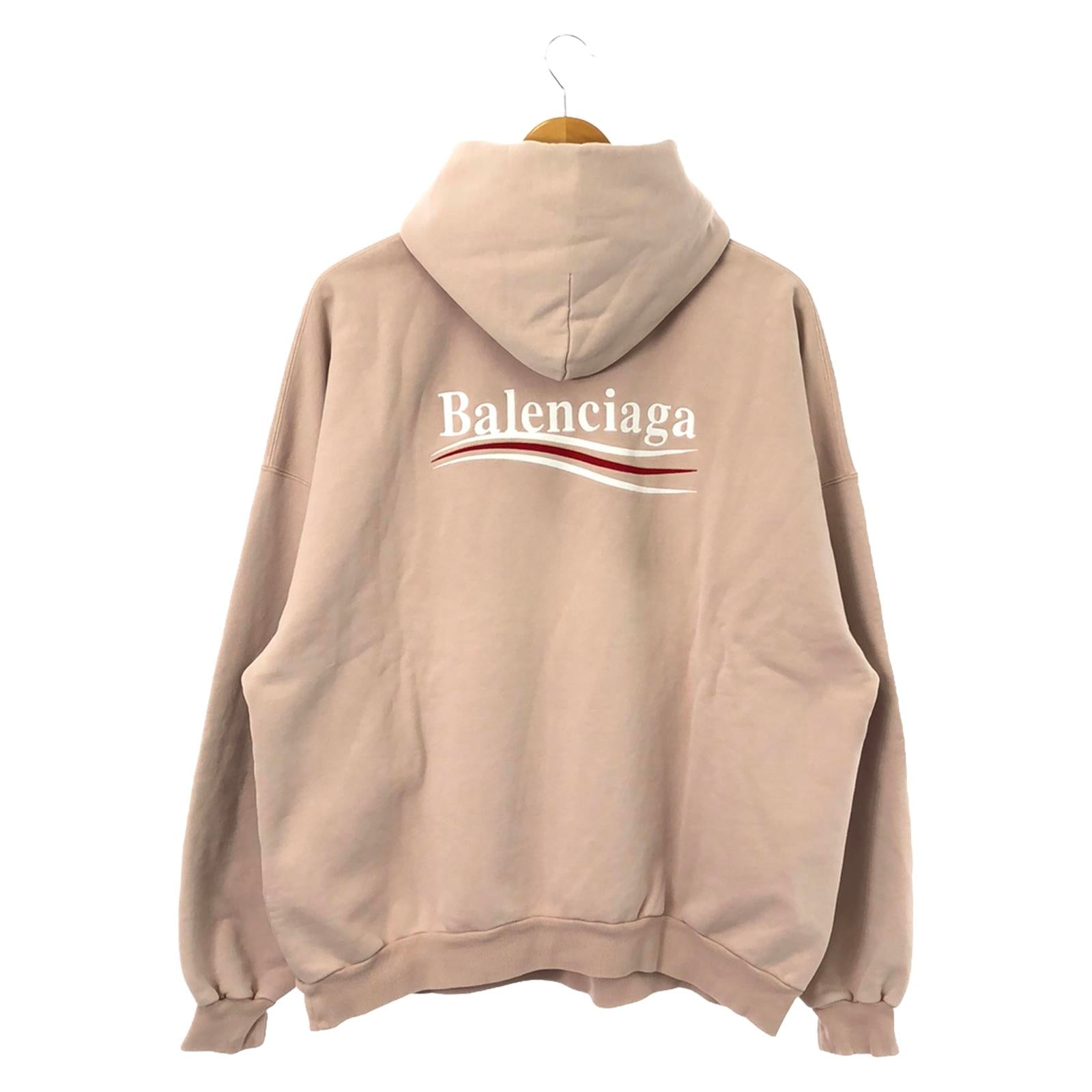 Balenciaga Cotton Hoodie Pink Unisex